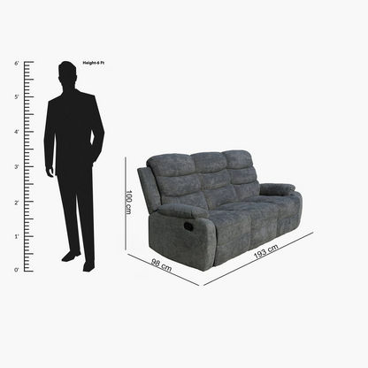 Bella 3-Seater Recliner Sofa