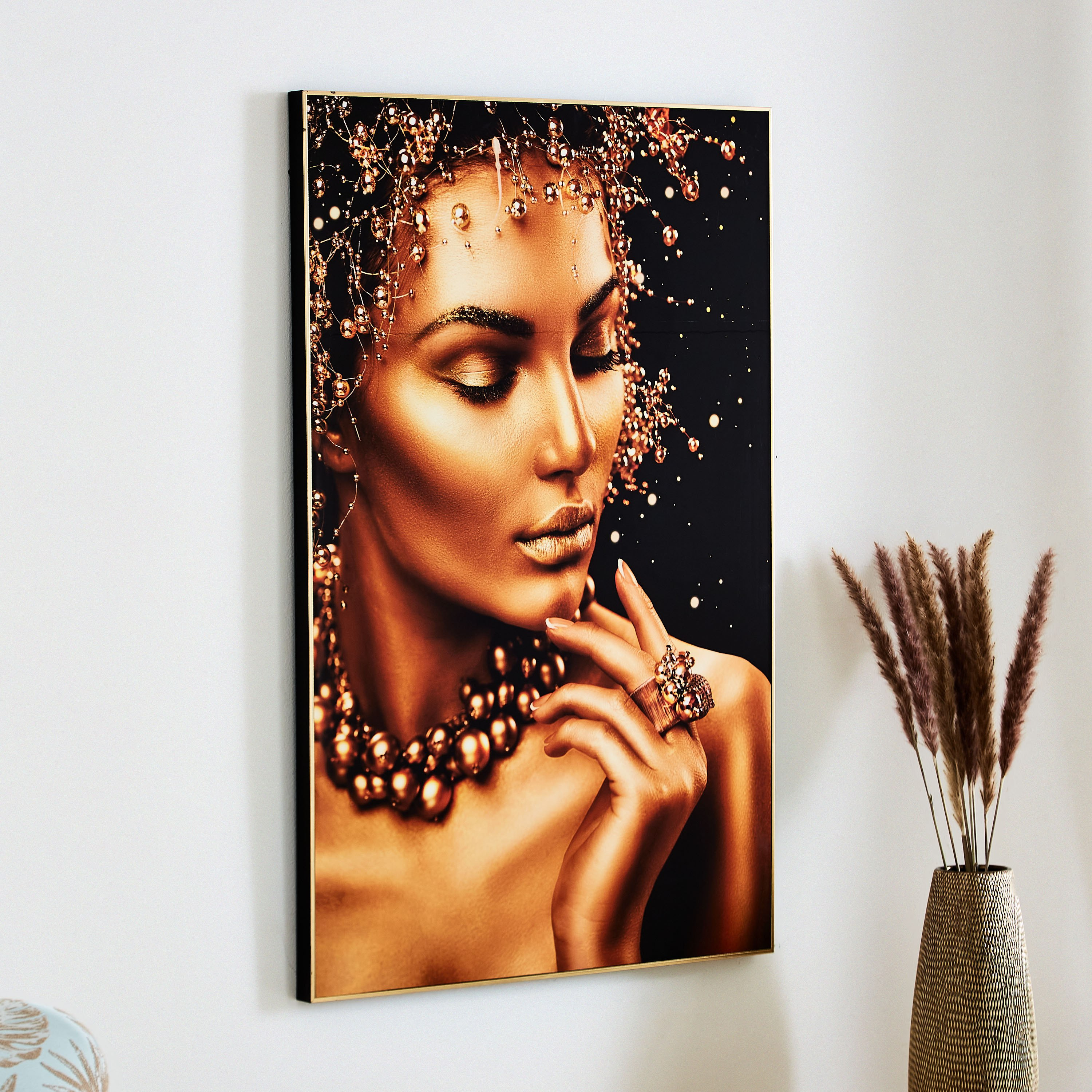 لوحة مؤطّرة إم دي أف بتصميم امرأة من بيترا - 60x3x90 سم-hbxhomeware-hbxdecorandfurnishings-image-2