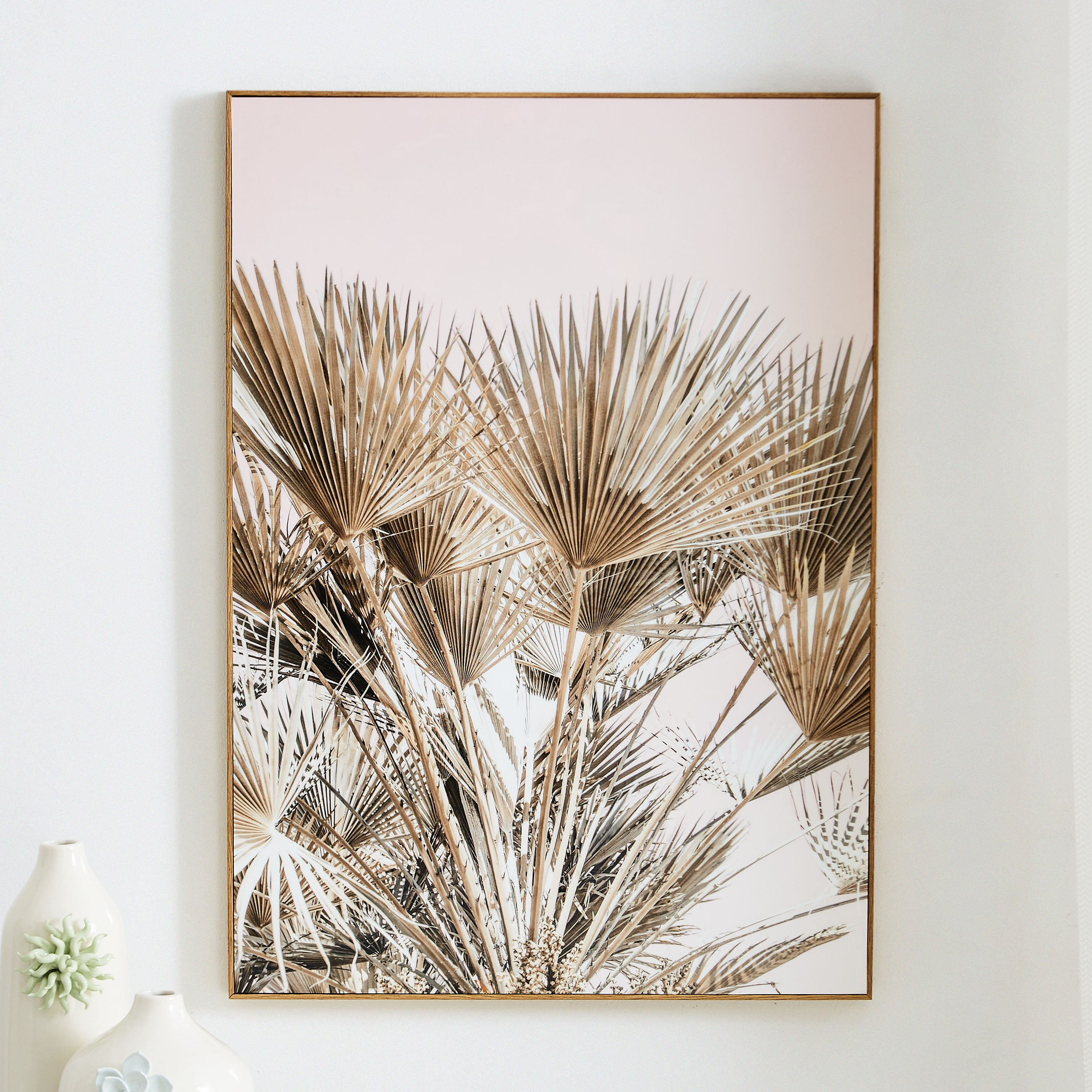 لوحة مؤطّرة إم دي أف بتصميم أوراق شجر من بيترا - 50x3x70 سم-hbxhomeware-hbxdecorandfurnishings-image-1