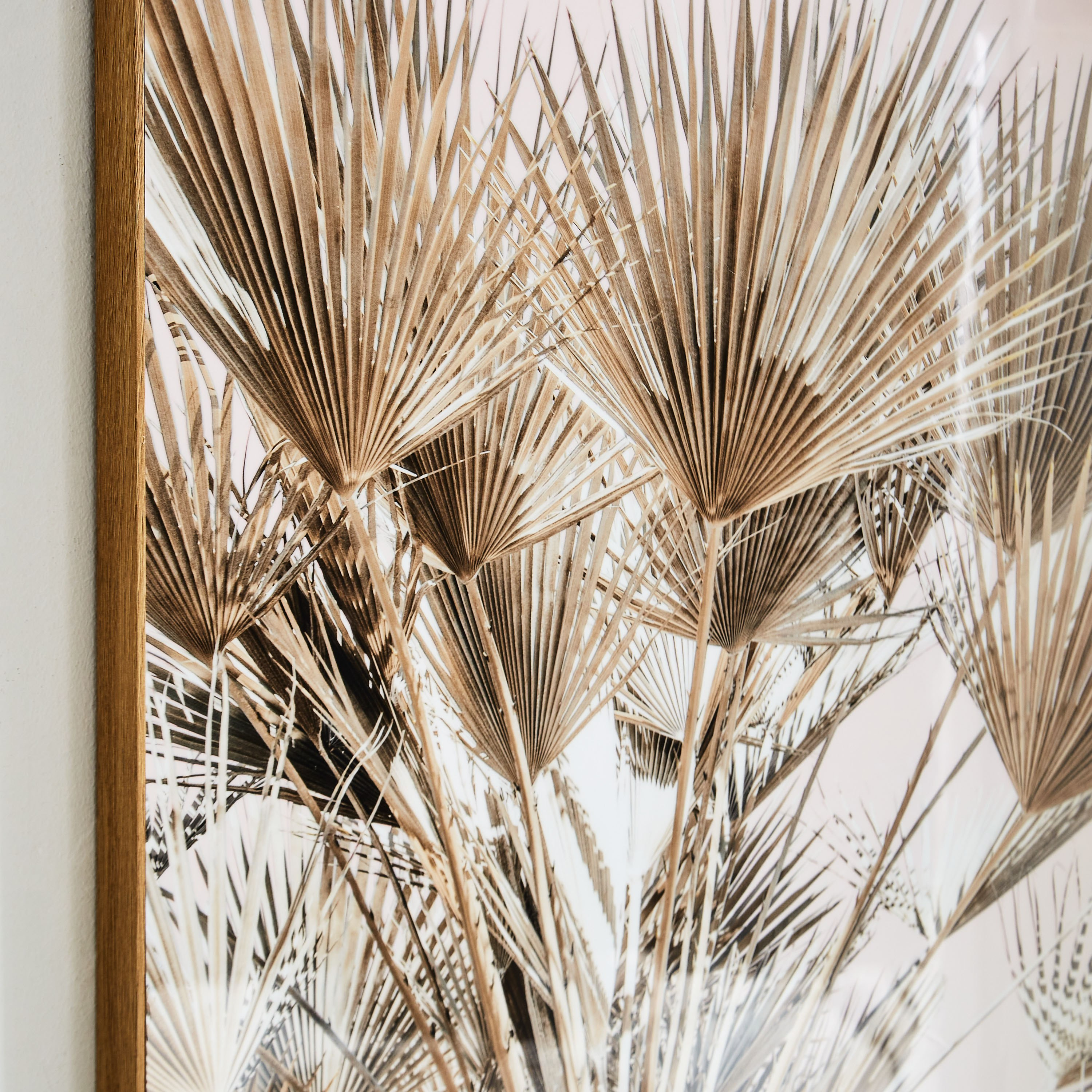 لوحة مؤطّرة إم دي أف بتصميم أوراق شجر من بيترا - 50x3x70 سم-hbxhomeware-hbxdecorandfurnishings-image-3