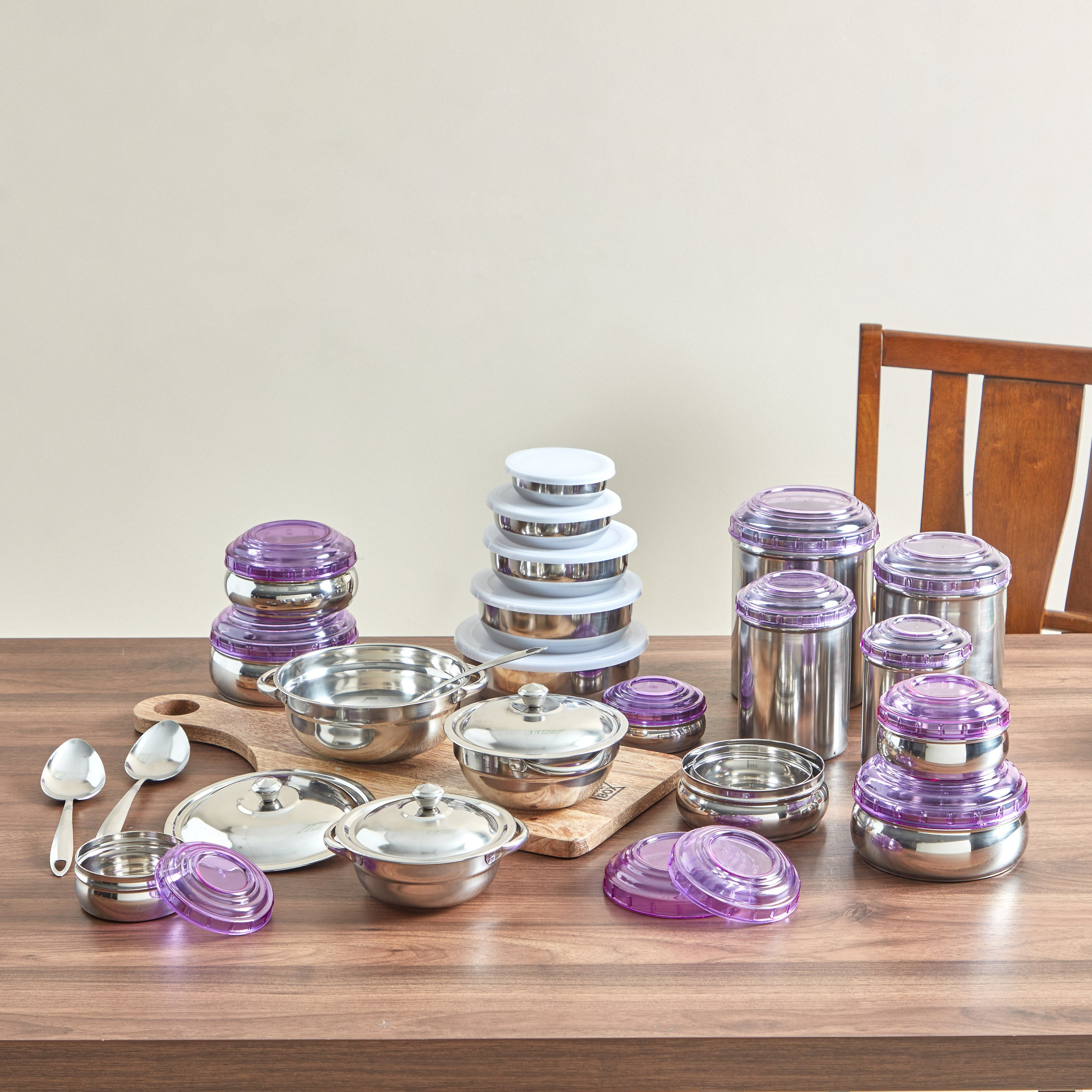 Premia 43-Piece Stainless Steel Food Storage Set-hbxhomeware-hbxkitchen-image-6