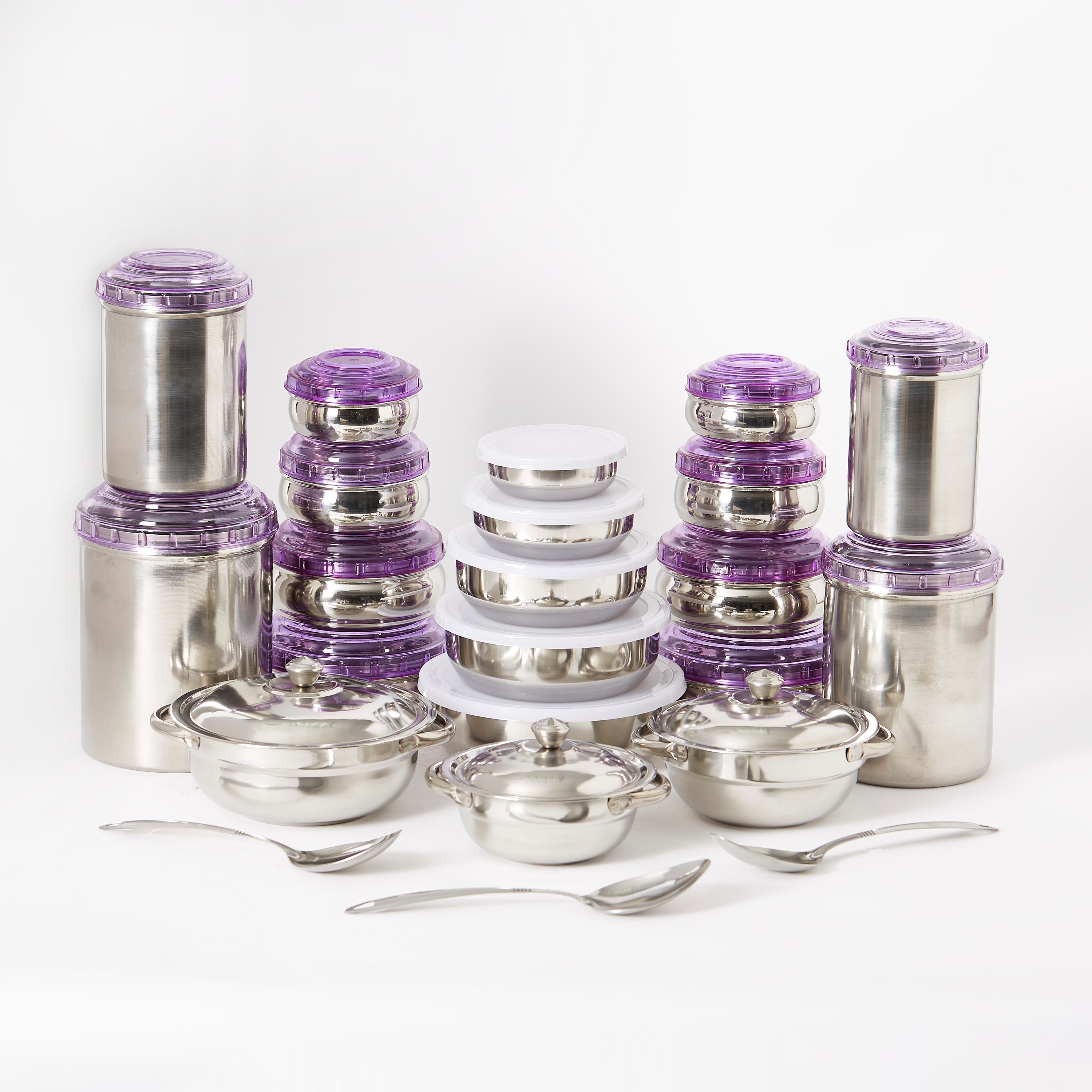 Premia 43-Piece Stainless Steel Food Storage Set-hbxhomeware-hbxkitchen-image-7