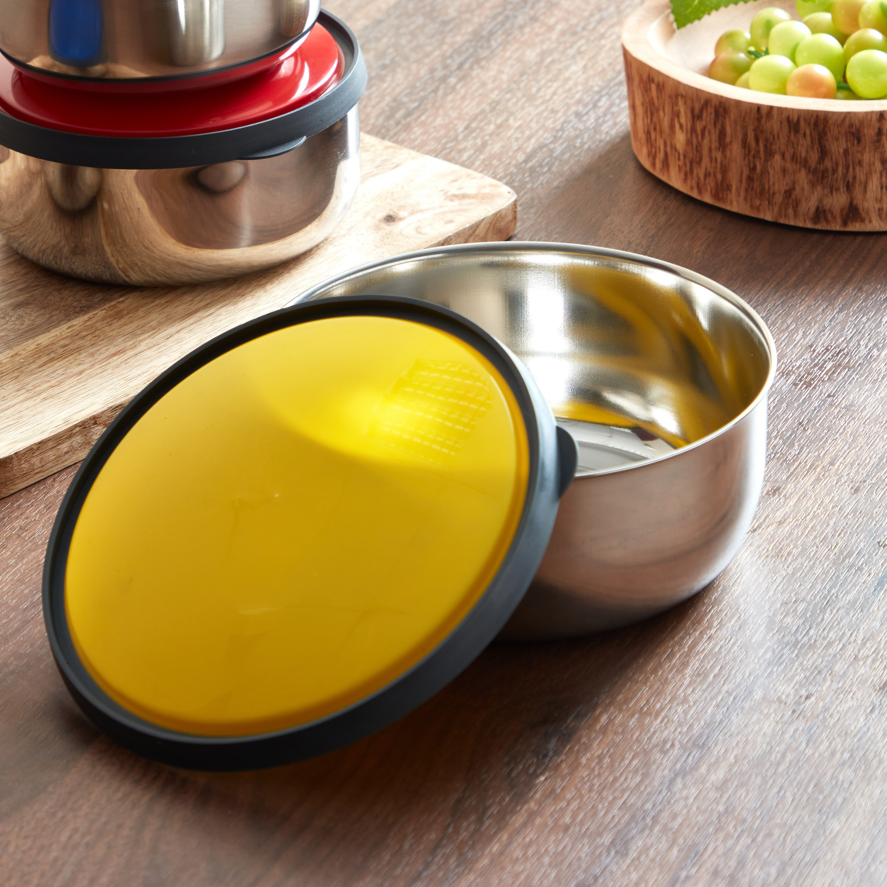 طقم تخزين طعام من الستانلس ستيل - 8 قطع من بريميا-hbxhomeware-hbxkitchen-image-5