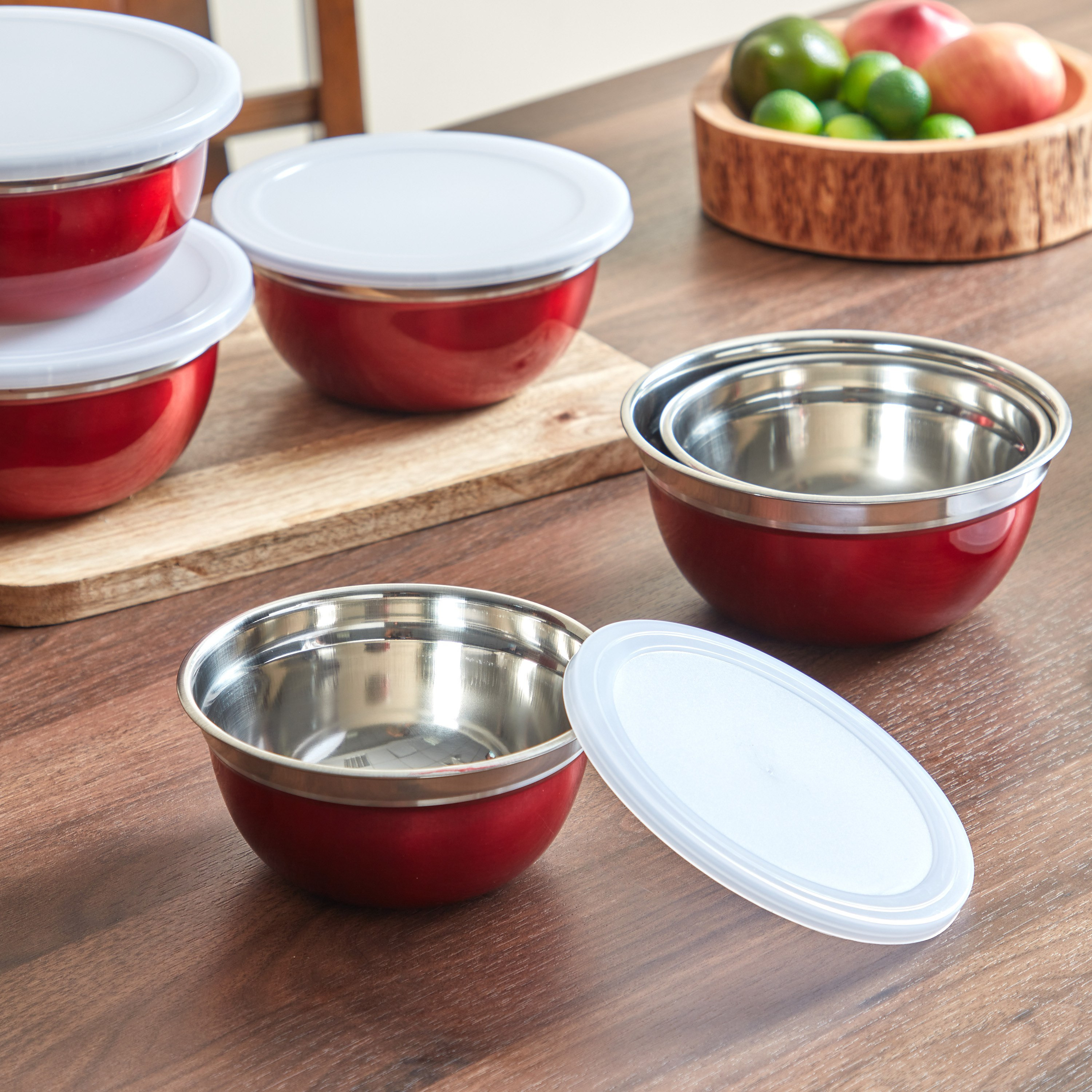 وعاء تقديم وتخزين ستانليس ستيل من بريميا - طقم من 16 قطعة-hbxdecorandfurnishings-tabletop-serveware-image-2