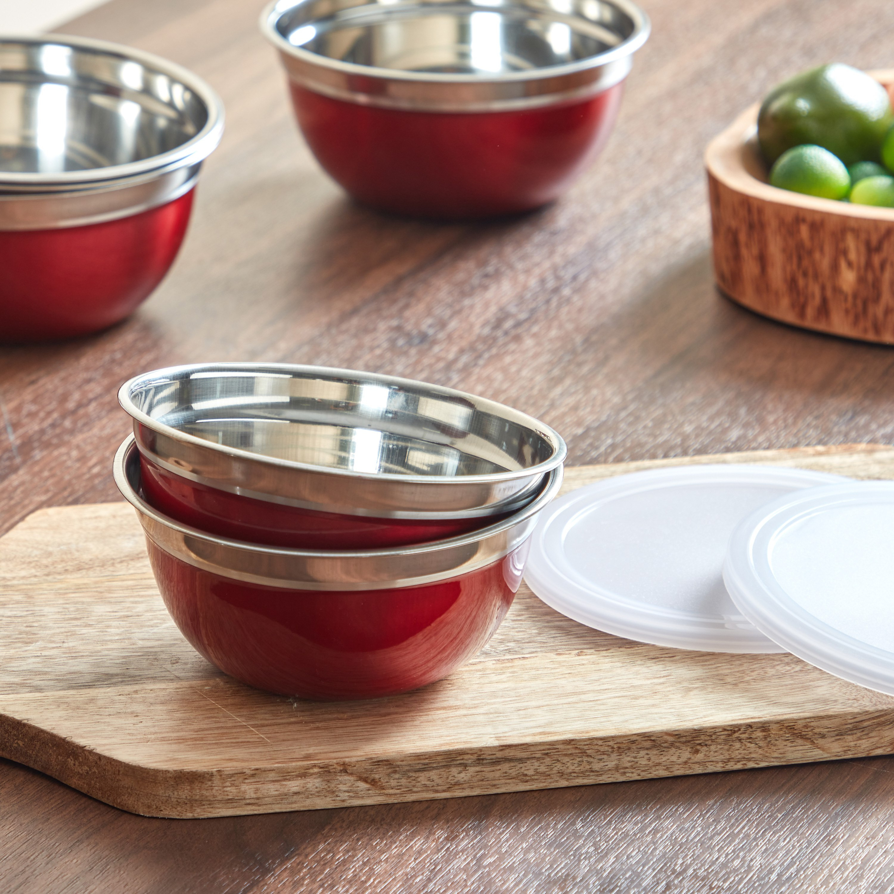 وعاء تقديم وتخزين ستانليس ستيل من بريميا - طقم من 16 قطعة-hbxdecorandfurnishings-tabletop-serveware-image-6