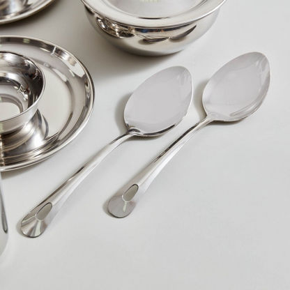 Premia 24-Piece Stainless Steel Mirror Finished Dinner Set-Dinner Sets-image-4