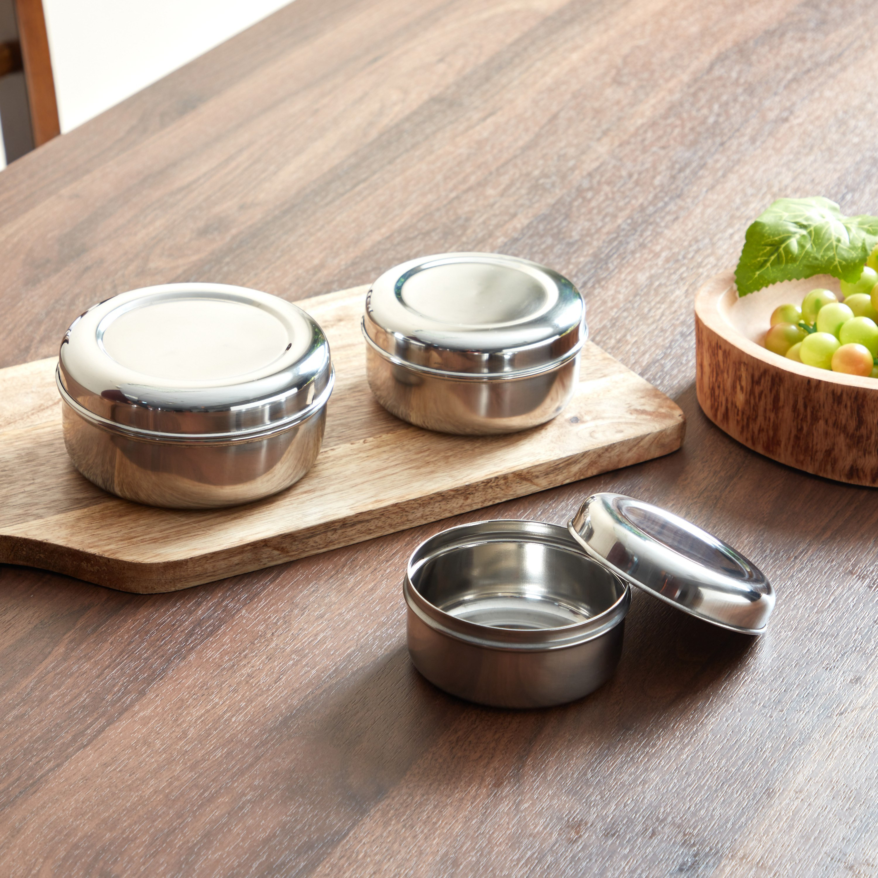 صناديق تخزين بغطاء من بريميا - 3 قطع-hbxhomeware-hbxkitchen-image-1