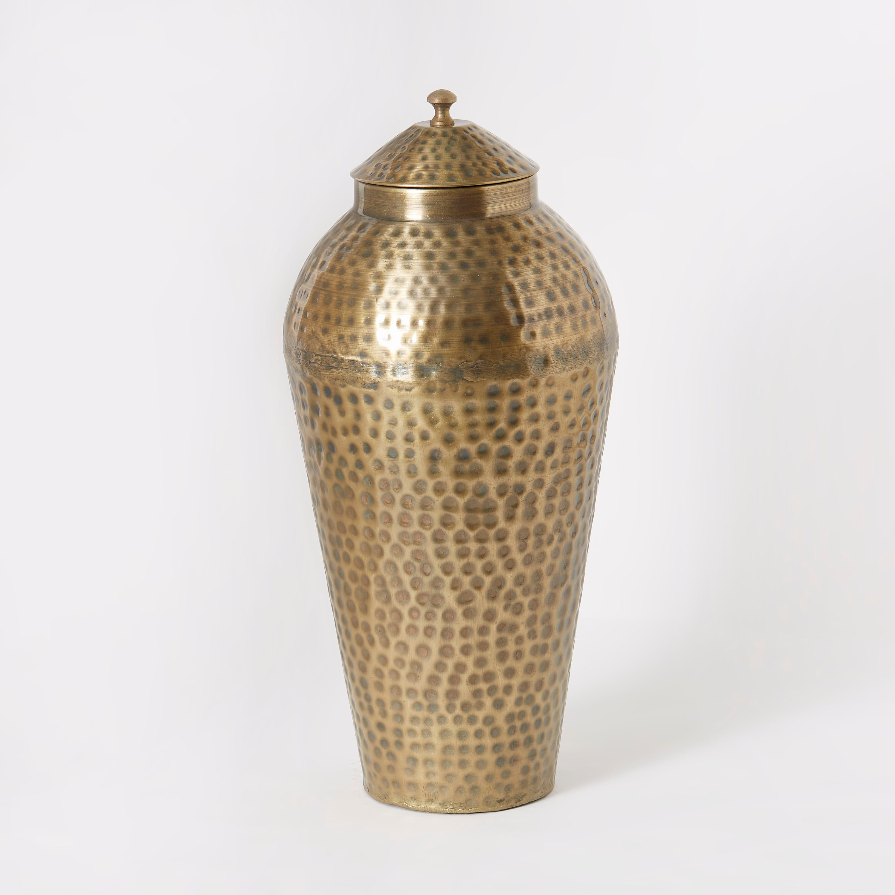 Inaara Metal Textured Floor Jar - 20x20x60 cm-PROMO_HB_AE_B1G1_250925-image-5