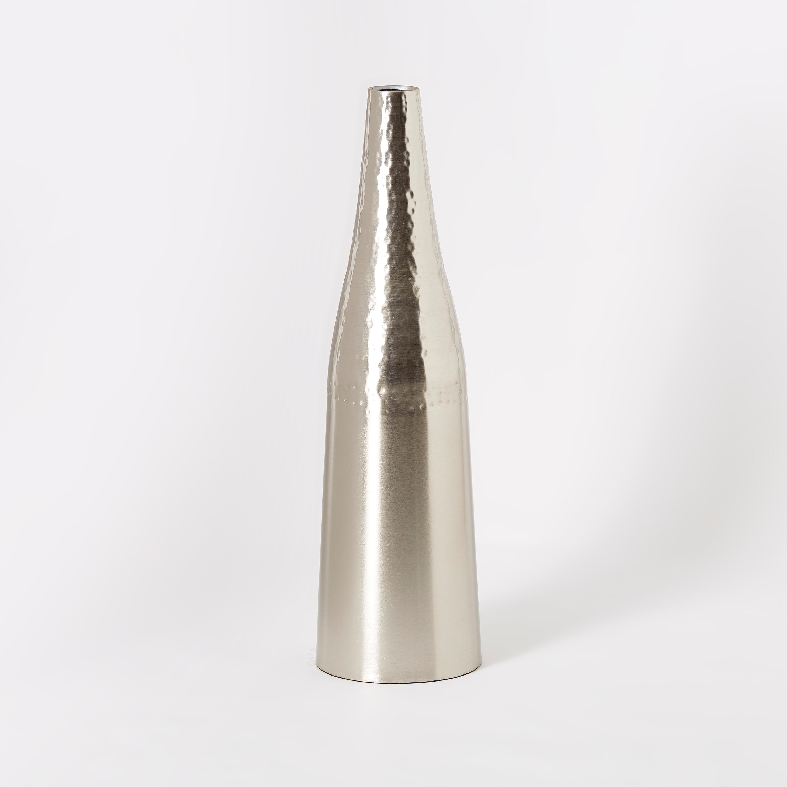 Inaara Small Metal Conical Vase - 15x15x50 cm-hbxbedroom-decorandaccessories-vases-image-5