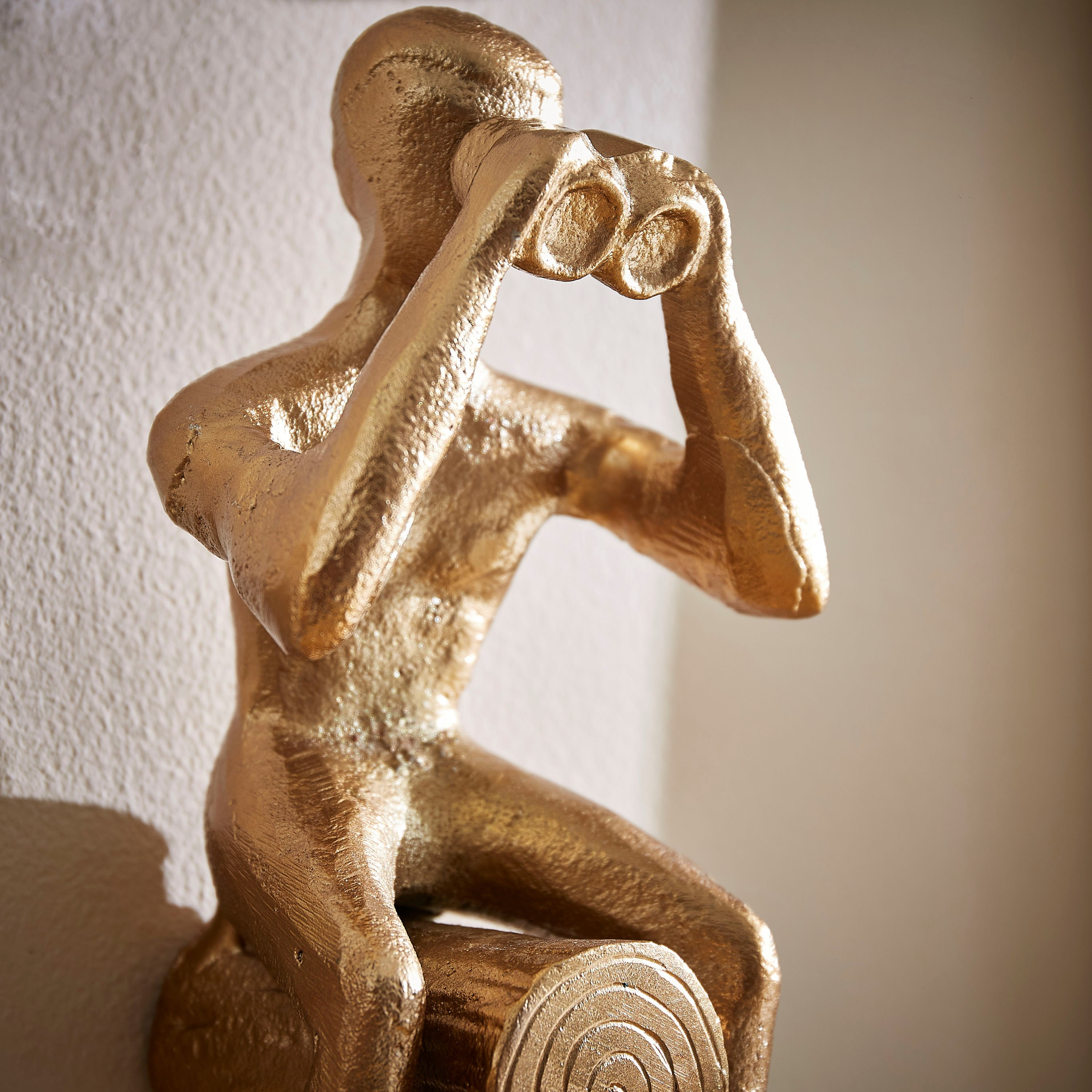 ديكور رجل معدني بمنظار من إنارة - 10x10x17 سم-hbxhomeware-homedecor-figurinesandornaments-image-3