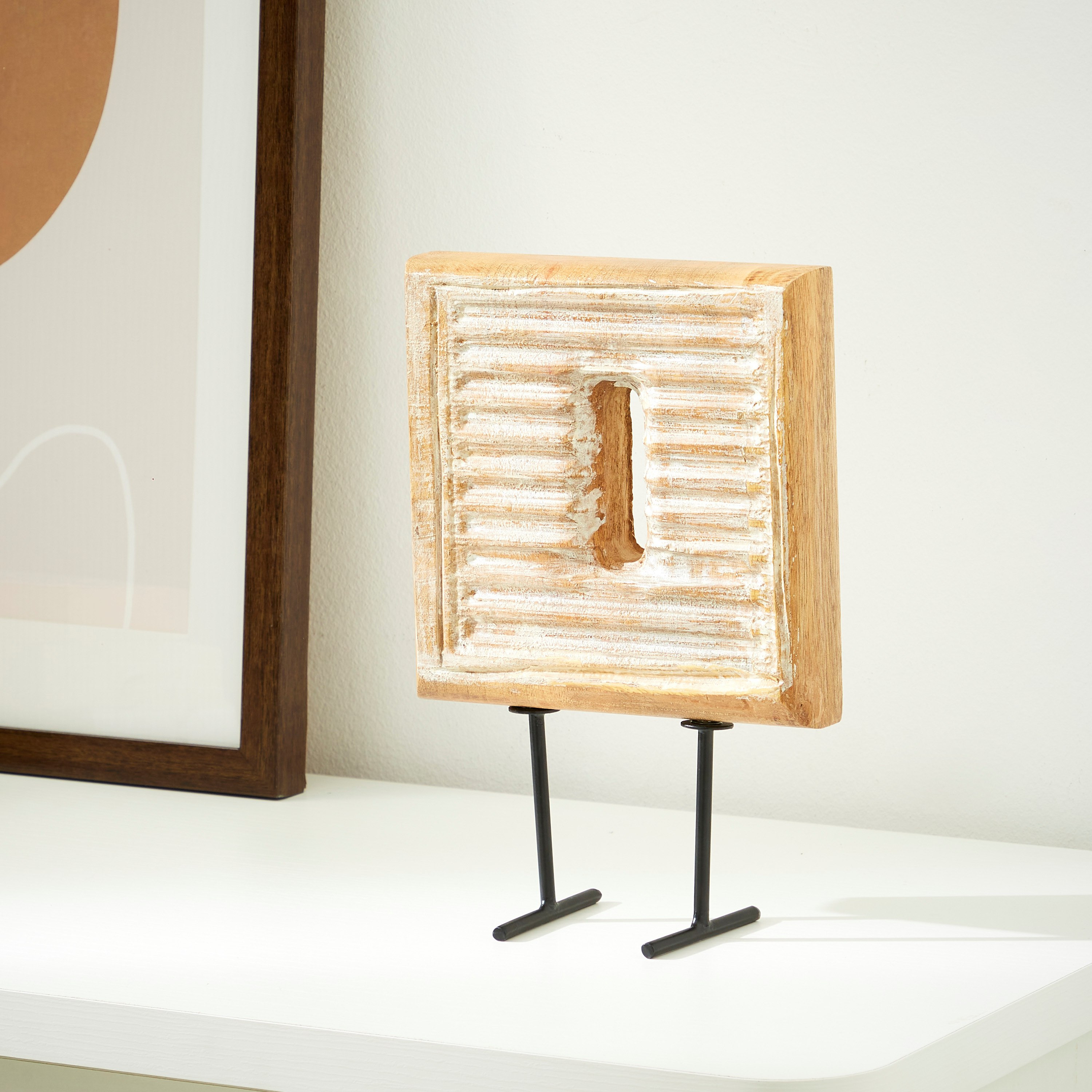قطعة ديكور مربعة بارزة الملمس من سكاوت - 20×20×8 سم-hbxhomeware-homedecor-figurinesandornaments-image-1