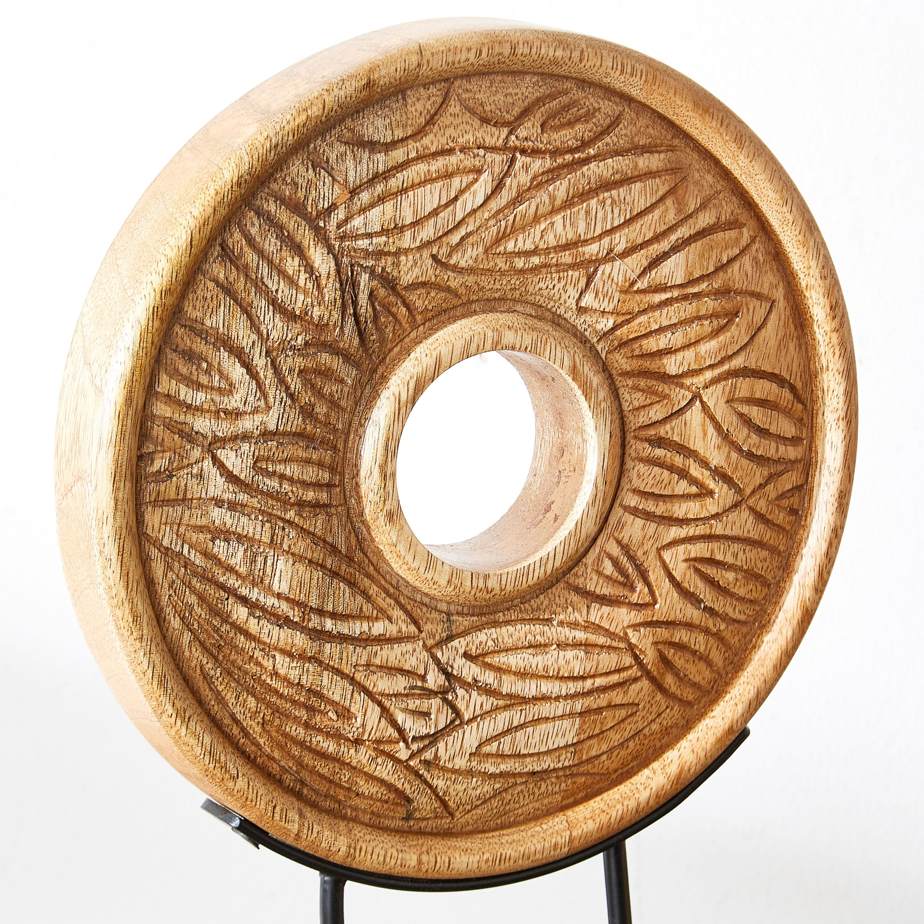 قطعة ديكور خشبية كروية من سكاوت - 20x20x8 سم-hbxhomeware-homedecor-figurinesandornaments-image-3