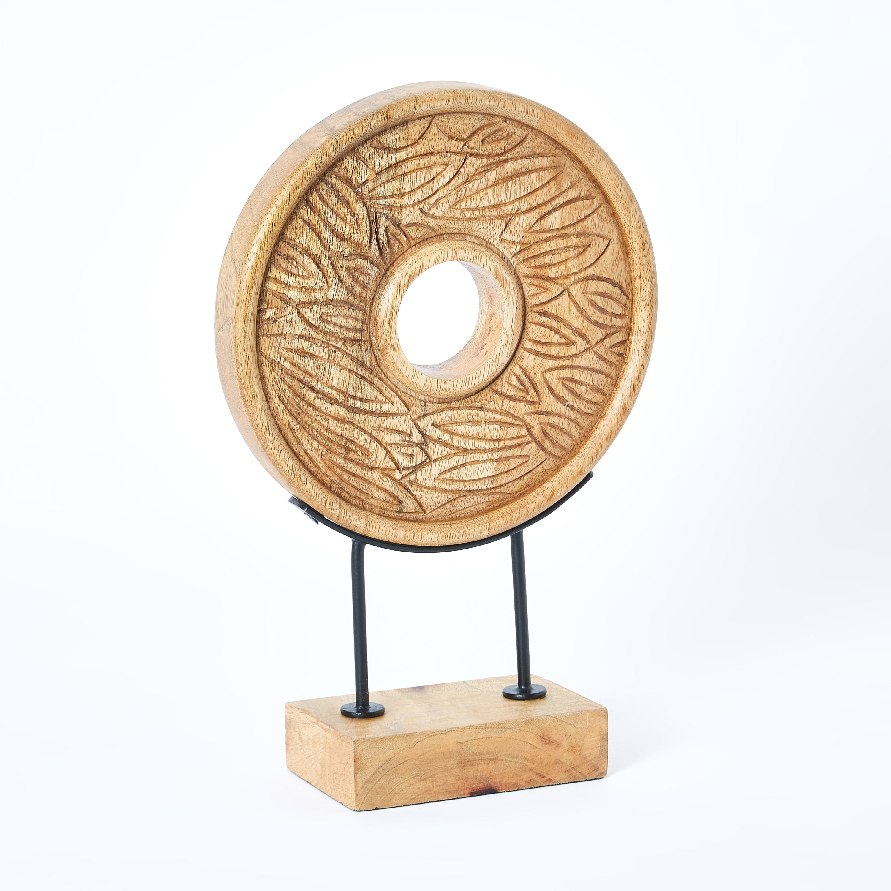 قطعة ديكور خشبية كروية من سكاوت - 20x20x8 سم-hbxhomeware-homedecor-figurinesandornaments-image-5