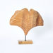Scout Wood Ginko Leaf Sculpture - 39x9.5x39 cm-Figurines and Ornaments-thumbnailMobile-4
