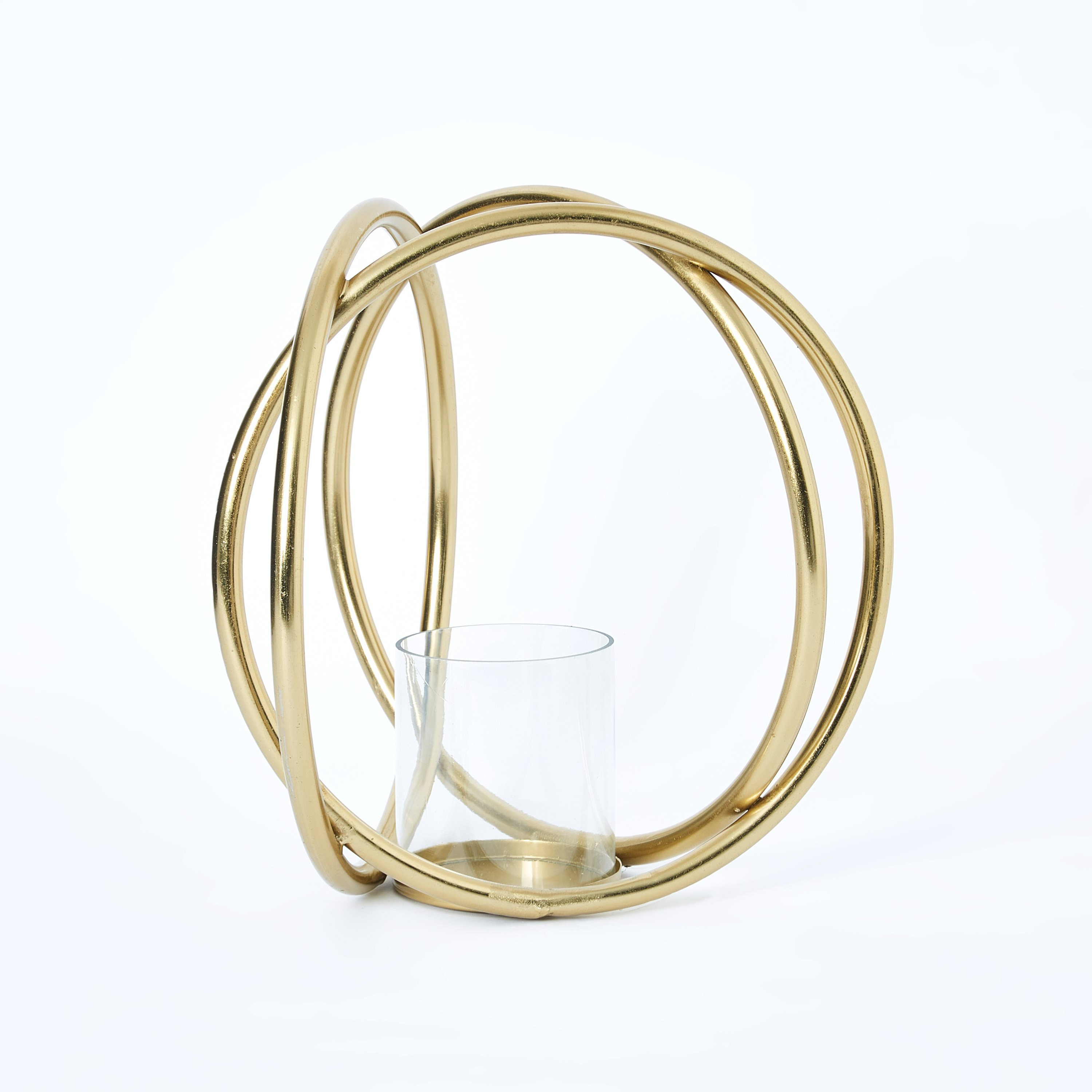 حامل شموع فرع معدني من إنارة - 28×28×28 سم-hbxlivingroom-decorandaccessories-candleholders-image-5