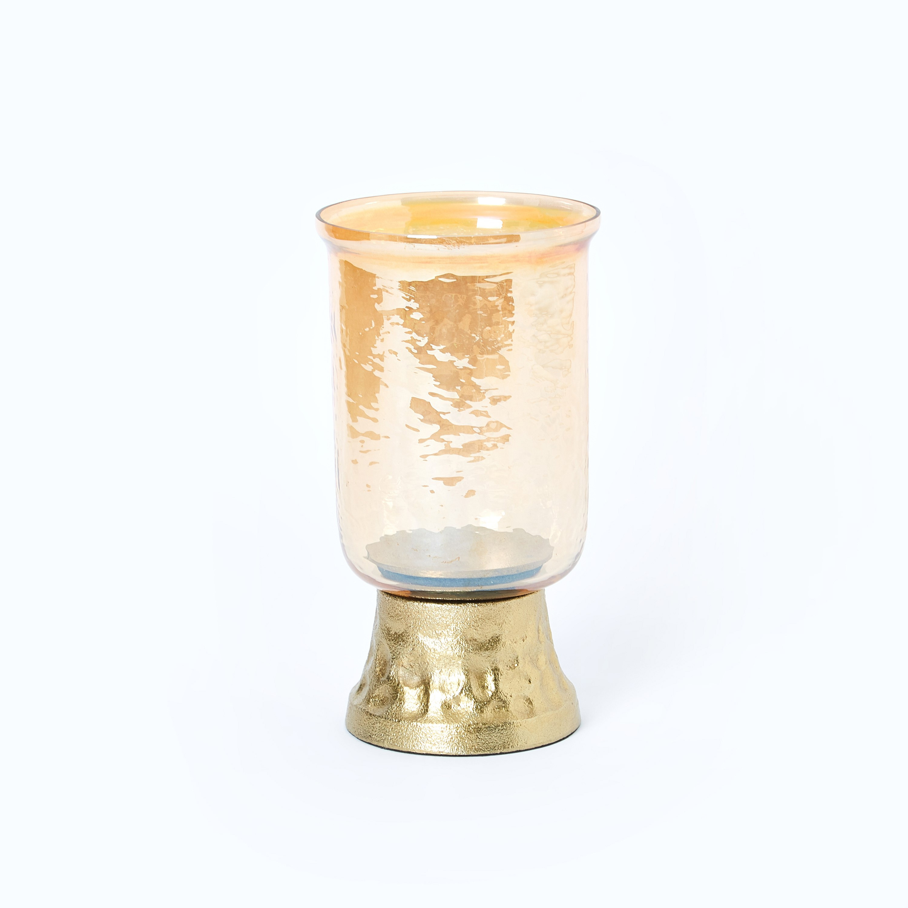 حامل شموع صغير ميداليان زجاجي بتصميم فانوس وحامل من سكاوت - 10x10x20 سم-hbxlivingroom-decorandaccessories-candleholders-image-5