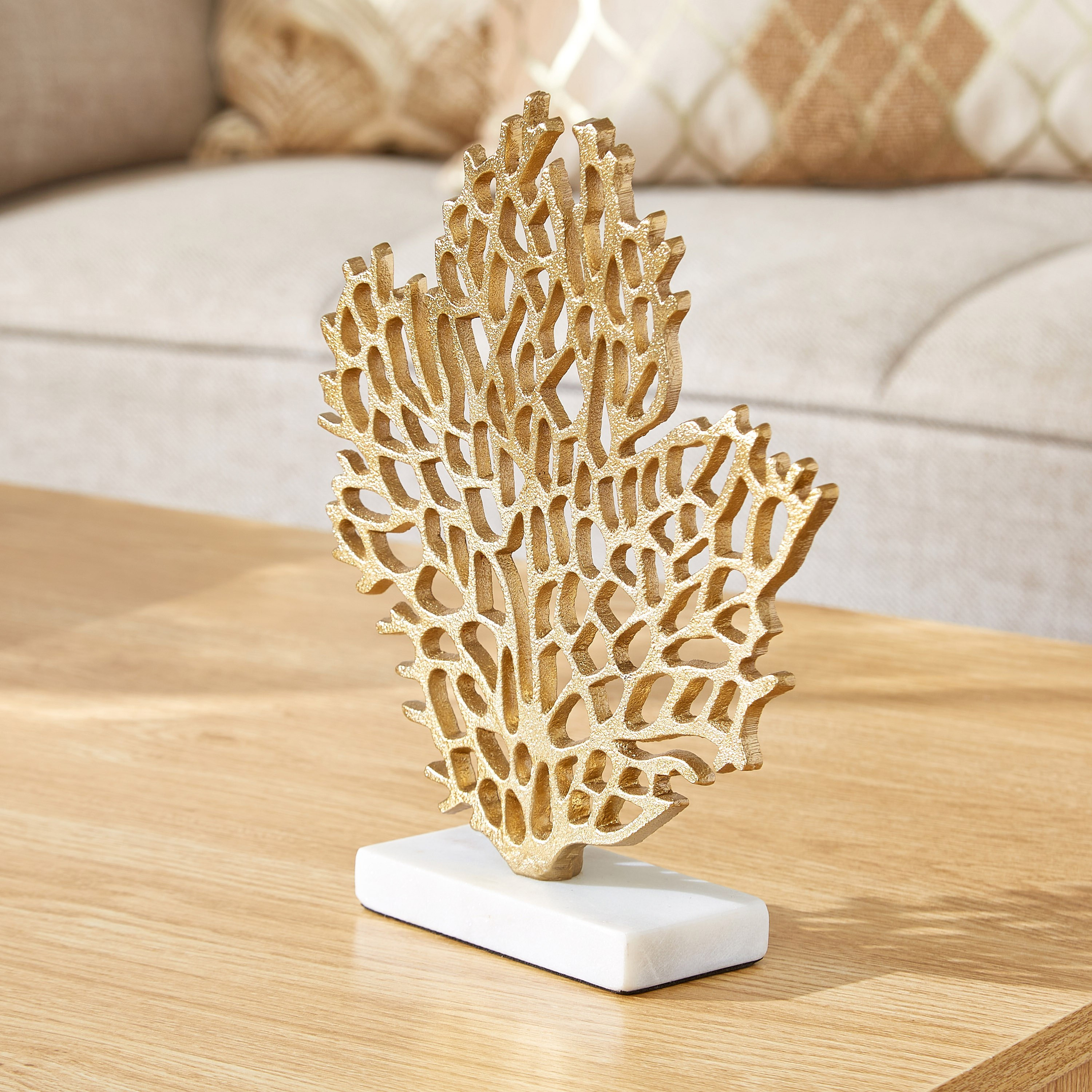 منحوتة معدنية بتصميم ورقة سرخس مثقبة من سكاوت - 9×5×20 سم-hbxhomeware-homedecor-figurinesandornaments-image-2