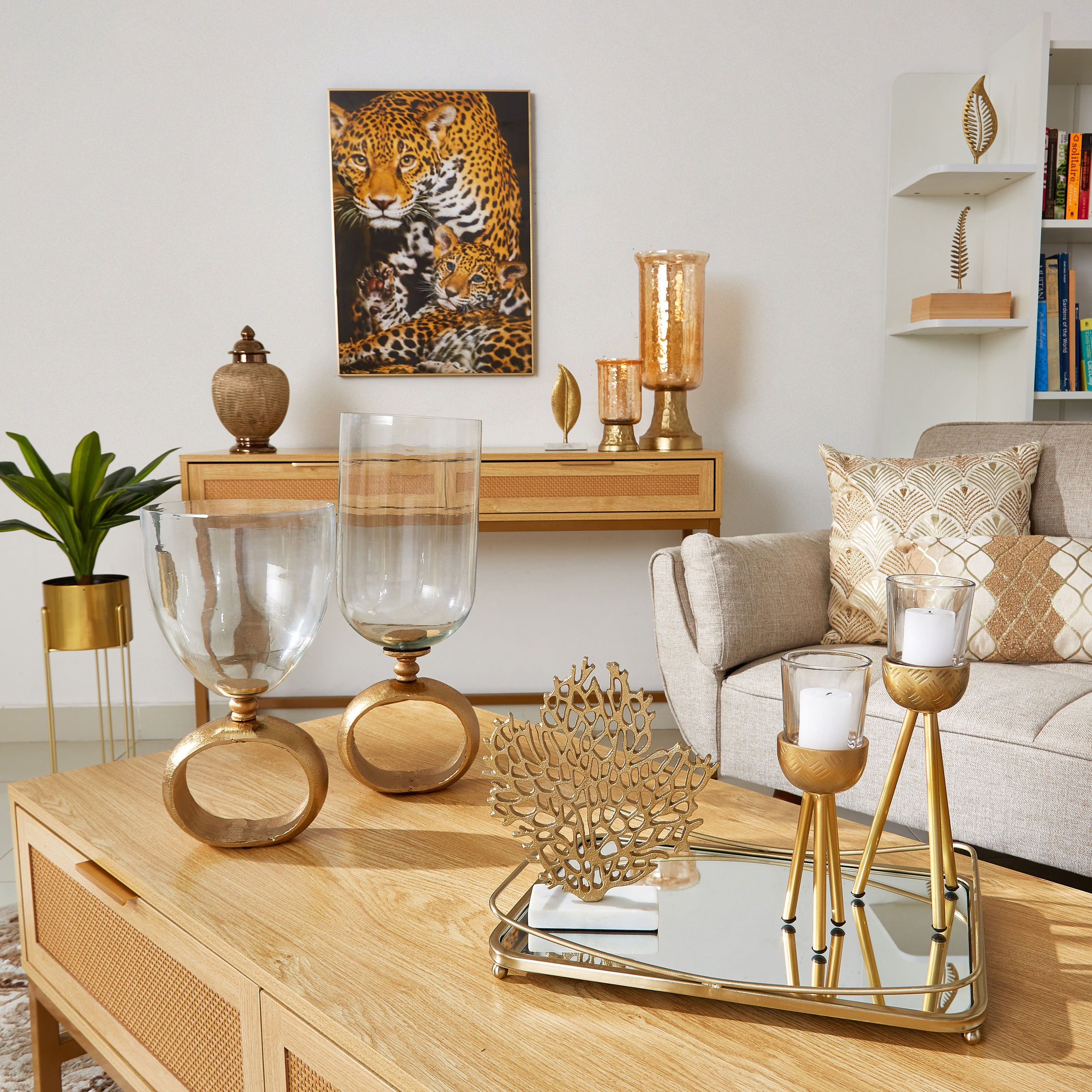 منحوتة معدنية بتصميم ورقة سرخس مثقبة من سكاوت - 9×5×20 سم-hbxhomeware-homedecor-figurinesandornaments-image-4
