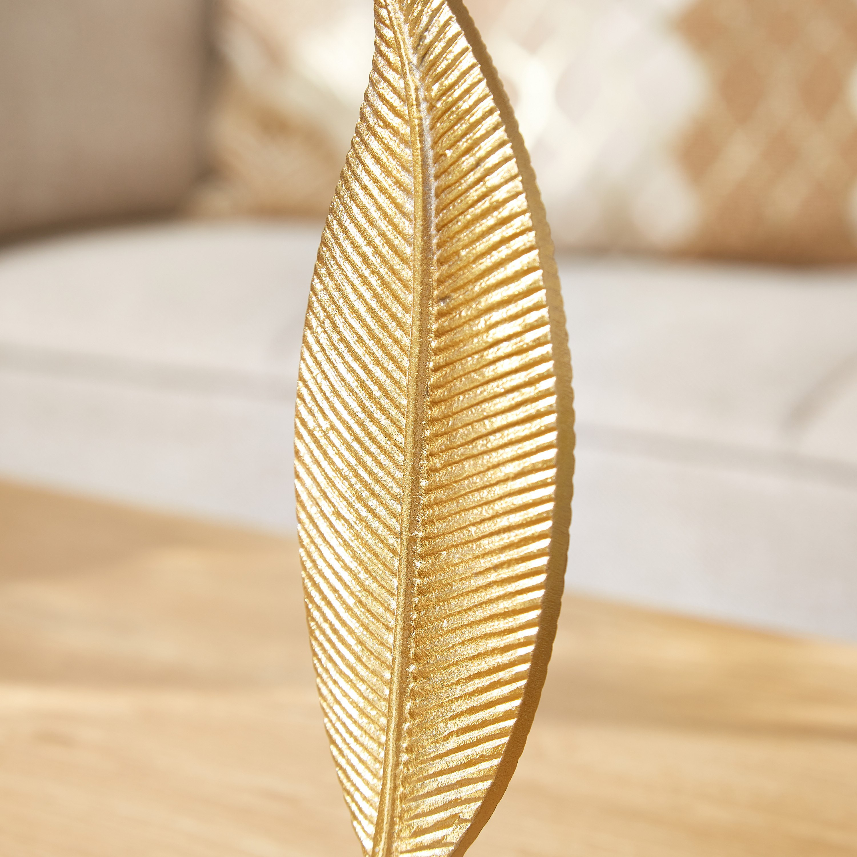 قطعة ديكور على شكل ورقة شجر معدنية من سكاوت- 9×5×20 سم-hbxhomeware-homedecor-figurinesandornaments-image-3