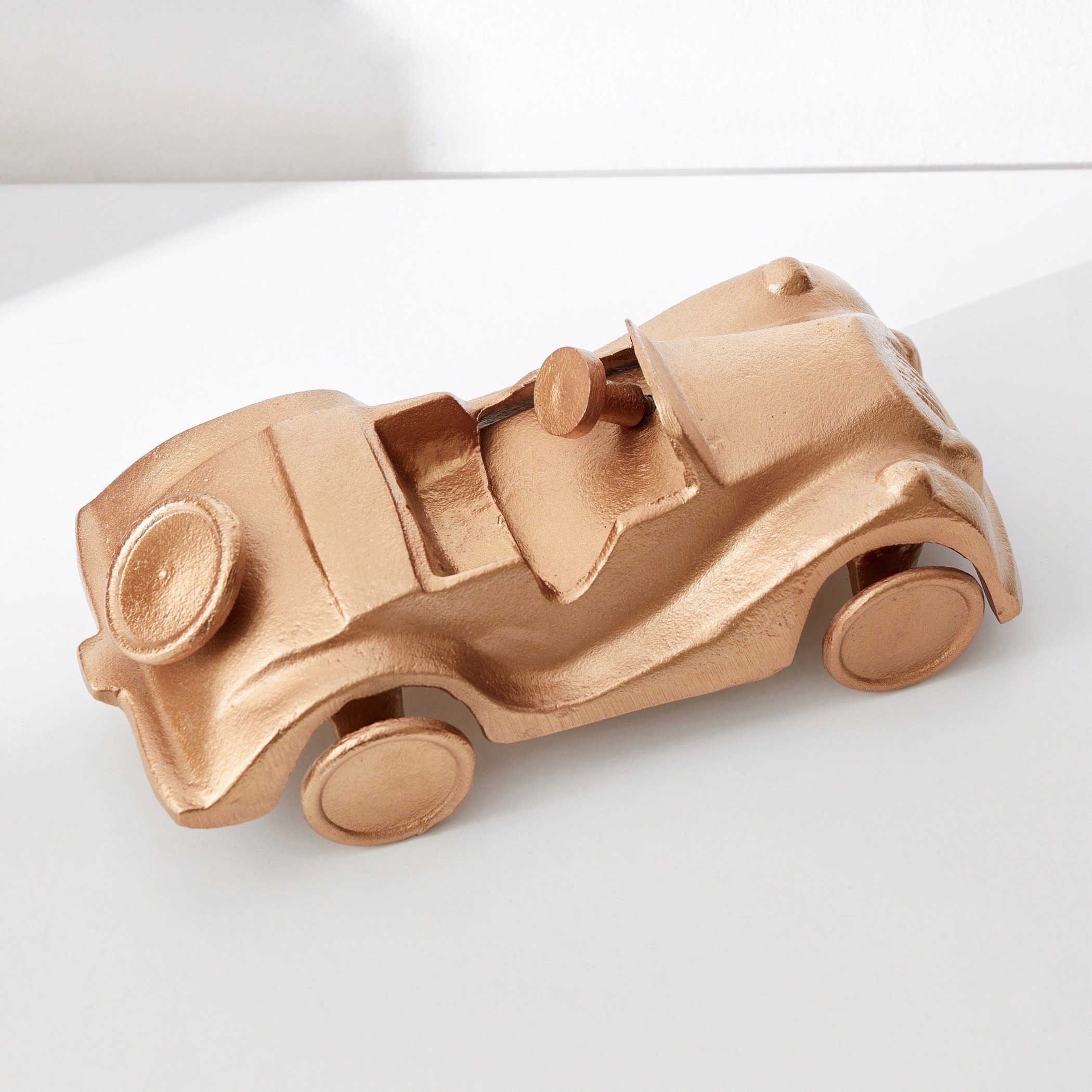 Curio Metal Car Sculpture - 25x8x6 cm-hbxhomeware-homedecor-figurinesandornaments-image-2