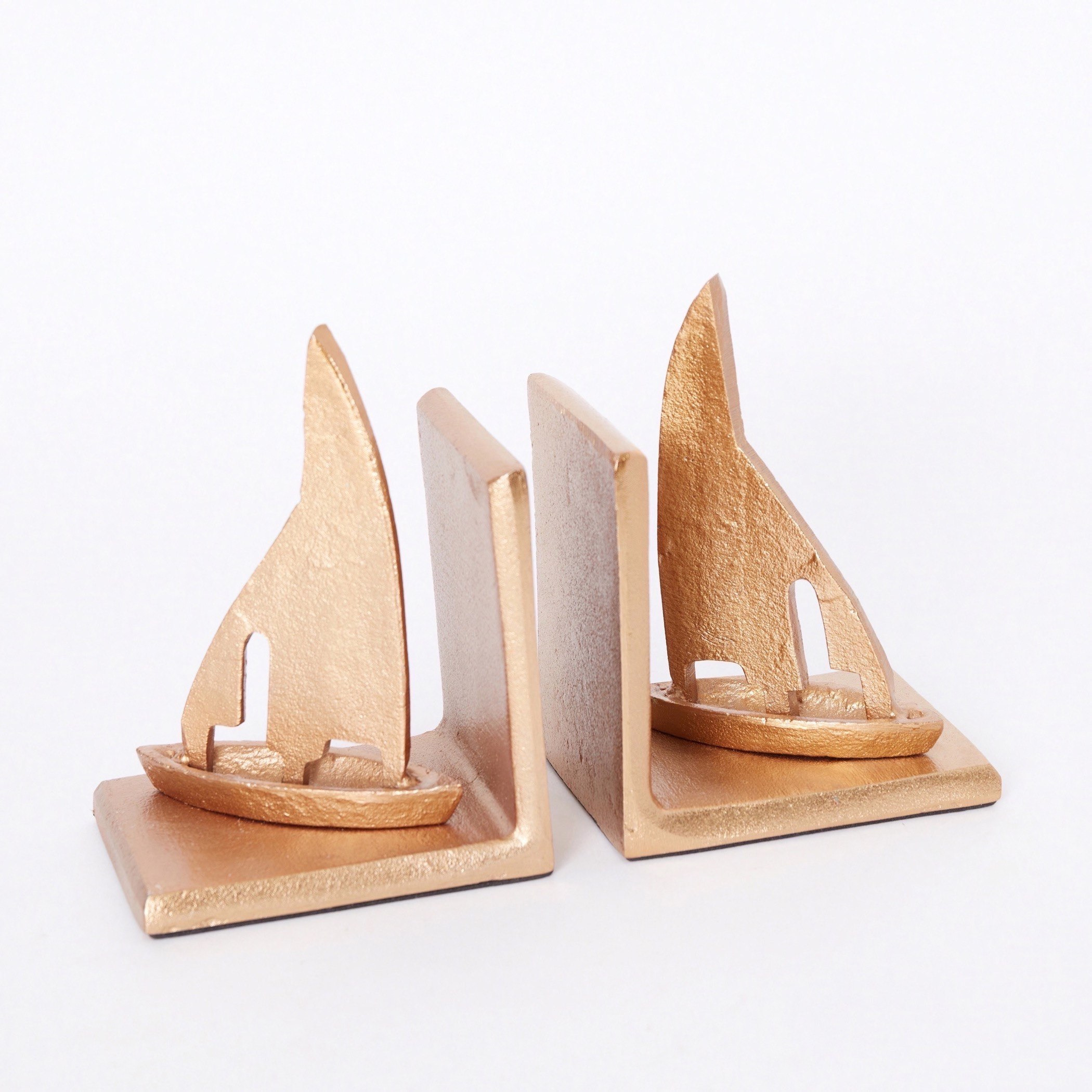 نهايات كتب معدنيّة بتصميم قارب من كوريو - 25x13 سم-hbxhomeware-homedecor-figurinesandornaments-image-5