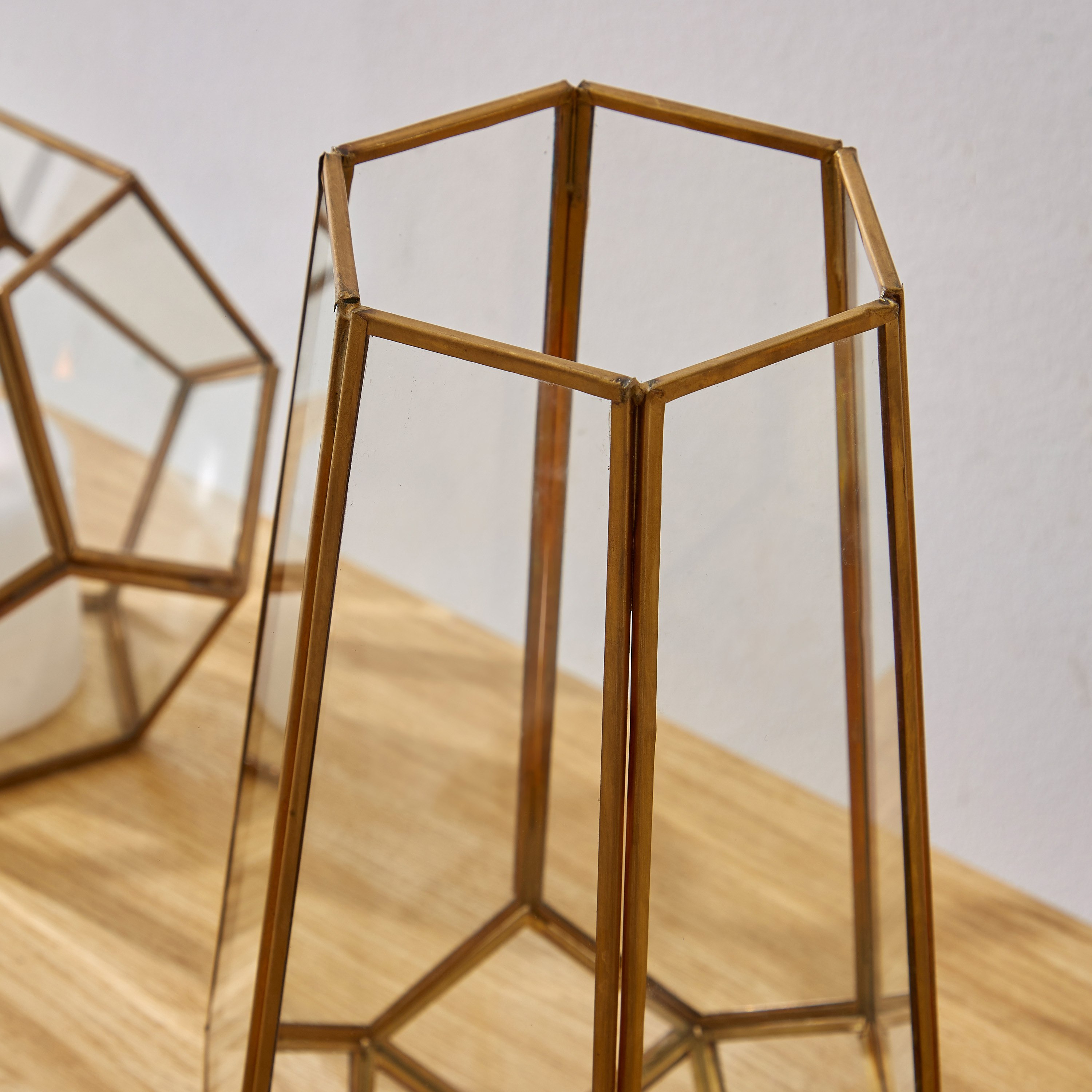 Miyake Glass Candleholder - 18x18x30 cm-hbxlivingroom-decorandaccessories-candleholders-image-3