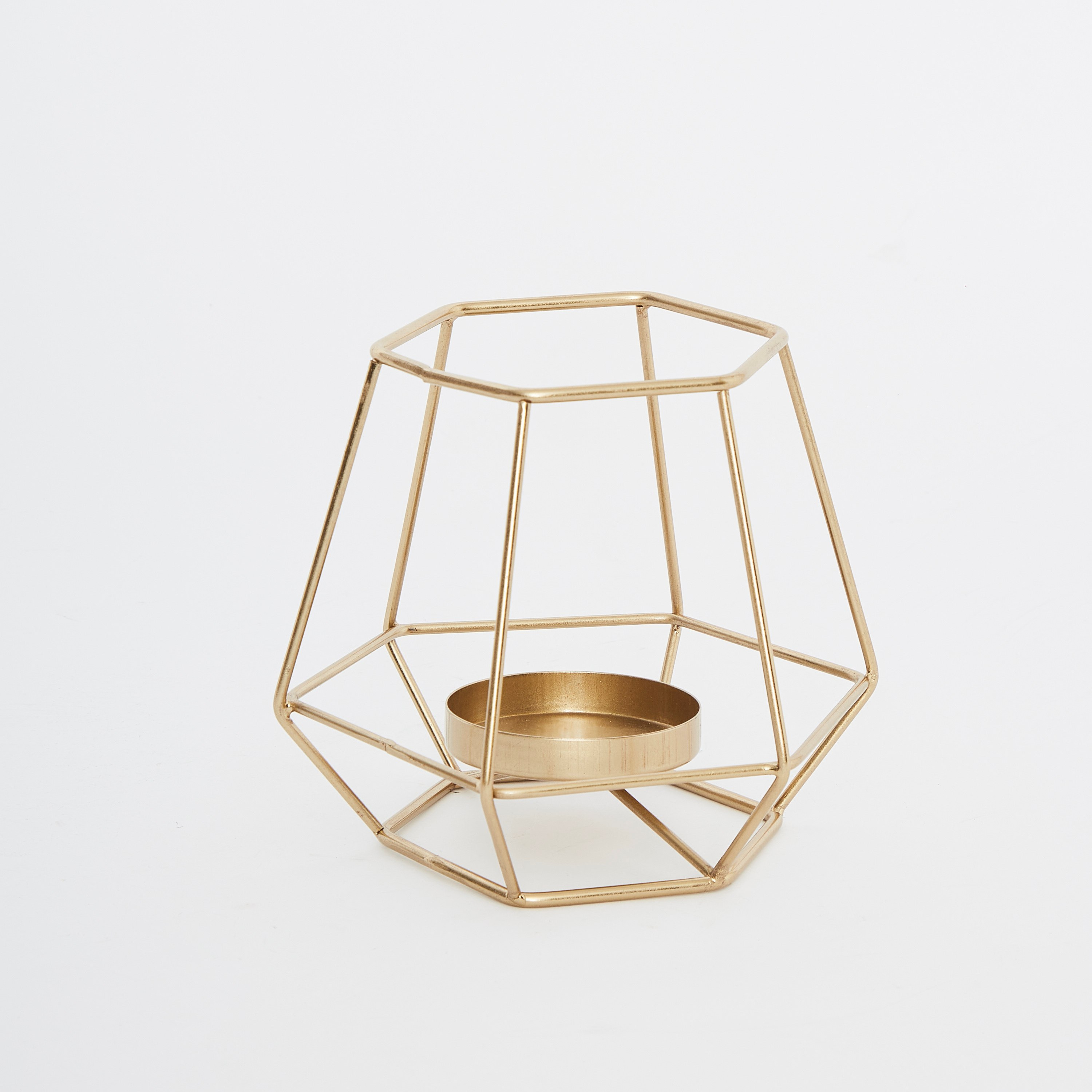 حامل شموع فوتيف معدن من مياكي - 14x14x10 سم-hbxlivingroom-decorandaccessories-candleholders-image-5