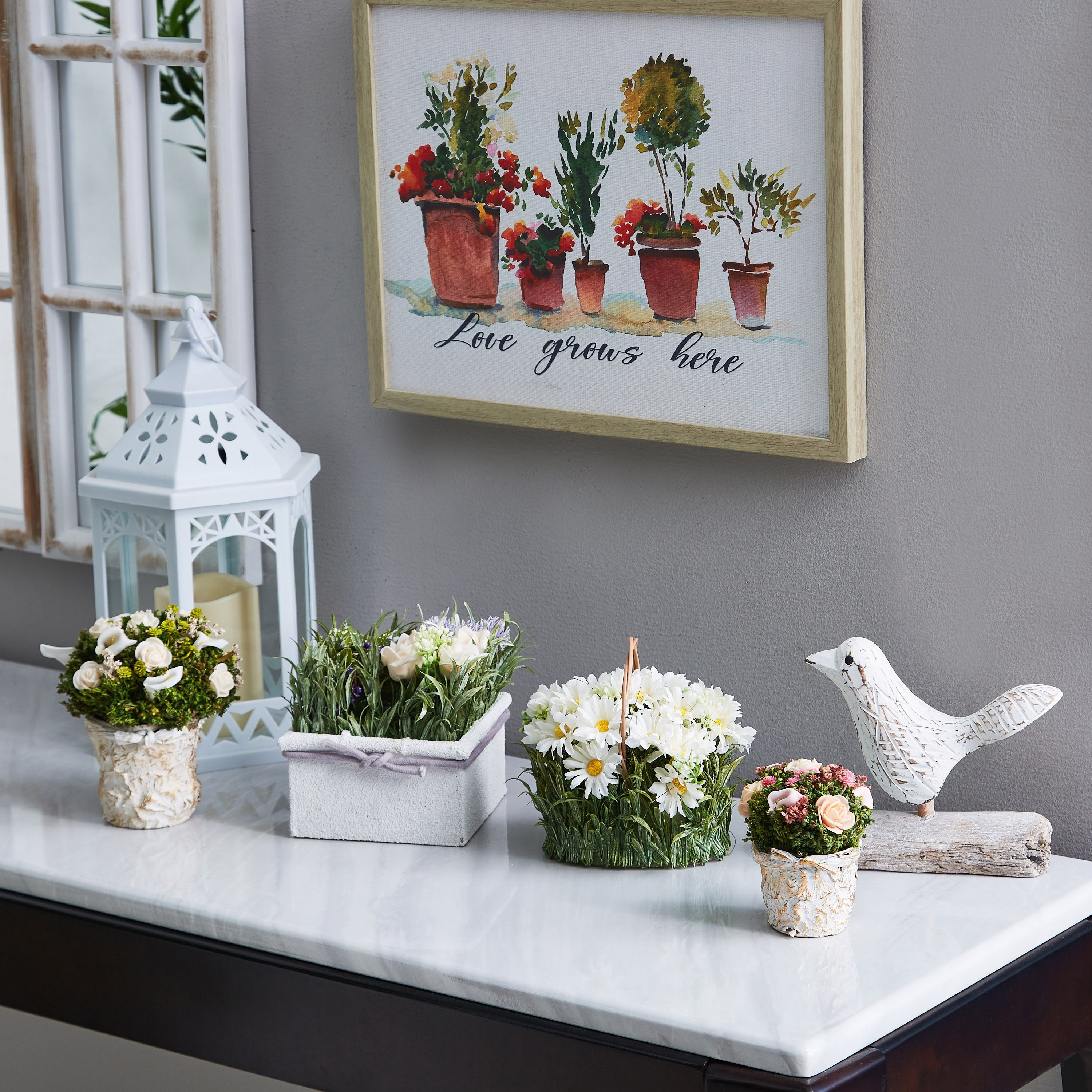 باقة ورد التوت من إيريس - 10x10x14 سم-hbxdecorandfurnishings-homeaccessories-artificialflowersandplants-image-3