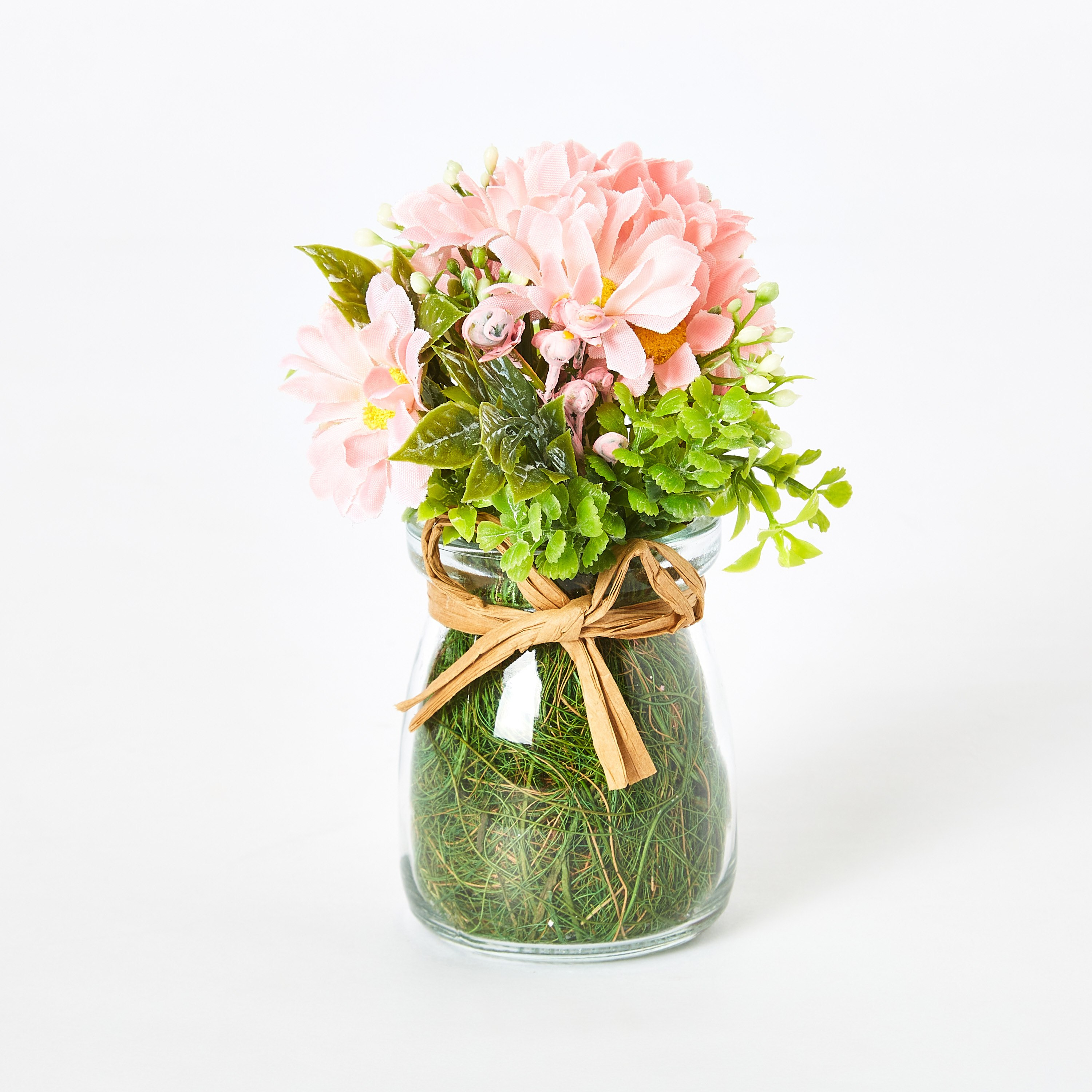 باقة زهور قائمة من إيريس - 17x17x22 سم-hbxdecorandfurnishings-homeaccessories-artificialflowersandplants-image-4