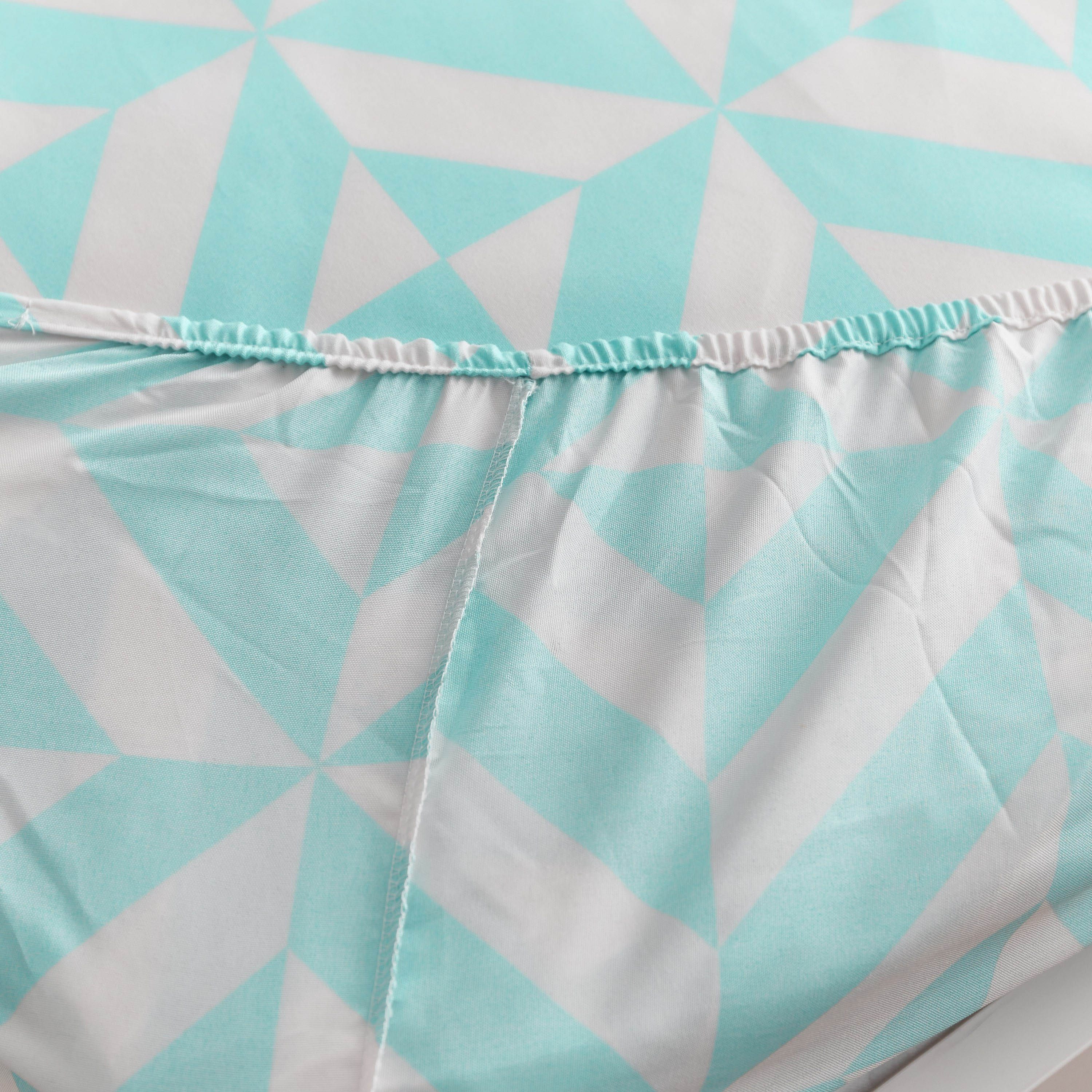 شرشف مطاطي كينج بألياف ميكروفايبر وطبعات من أتلانتا جايد - 180x200+25 سم-hbxhomeware-hbxbedroom-image-4