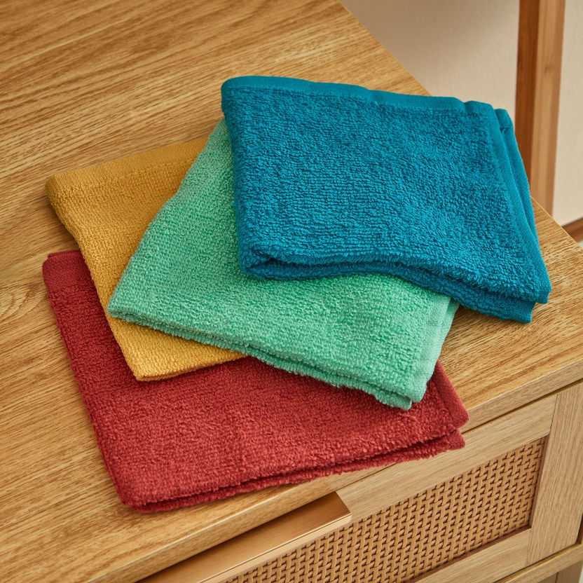 Atlanta 4-Piece Face Towel Set - 30x30 cm-Bathroom Textiles-image-1