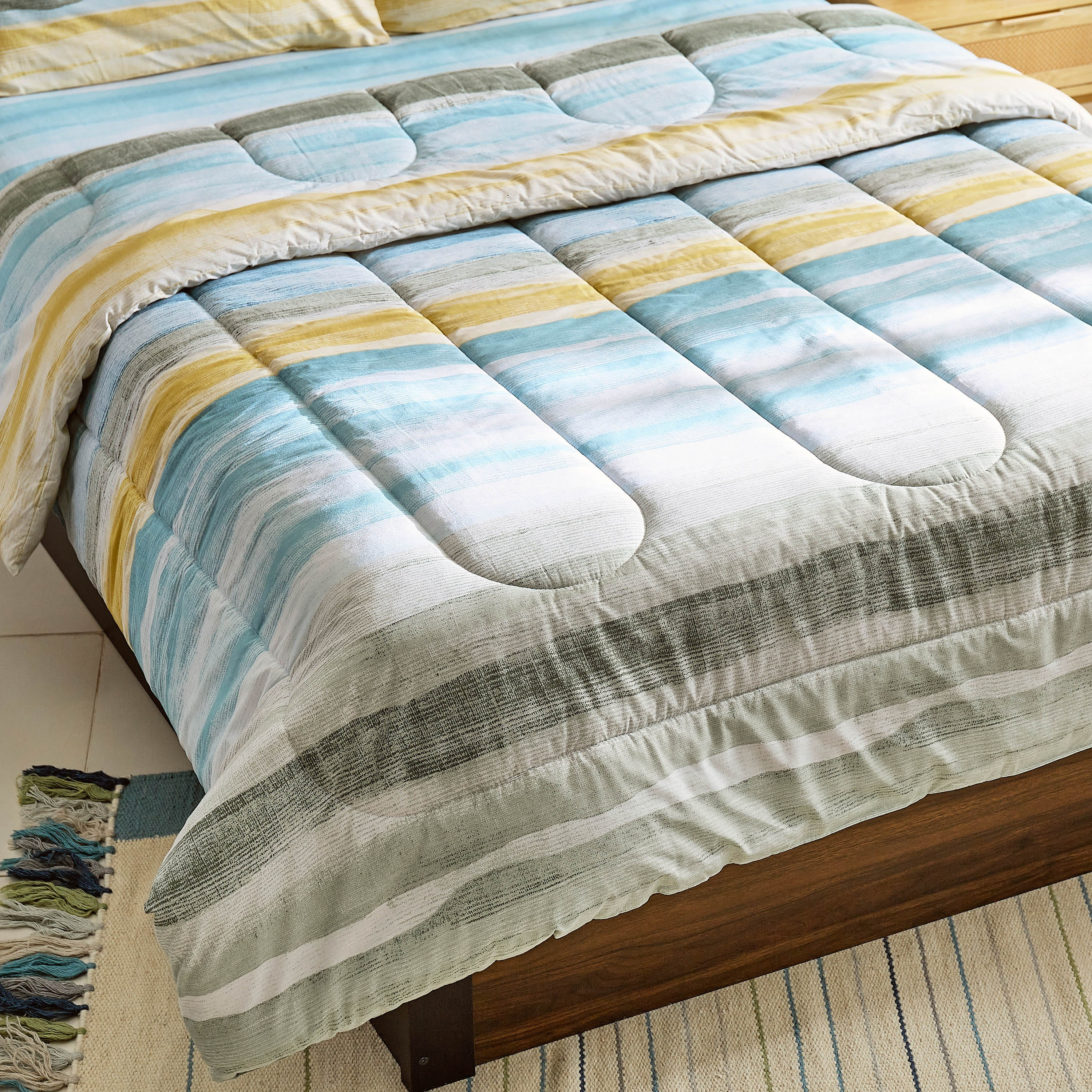 Palette Printed Cotton Twin 5-Piece BIAB Comforter Set - 160x220 cm-hbxhomeware-bedding-bedinabag-image-7