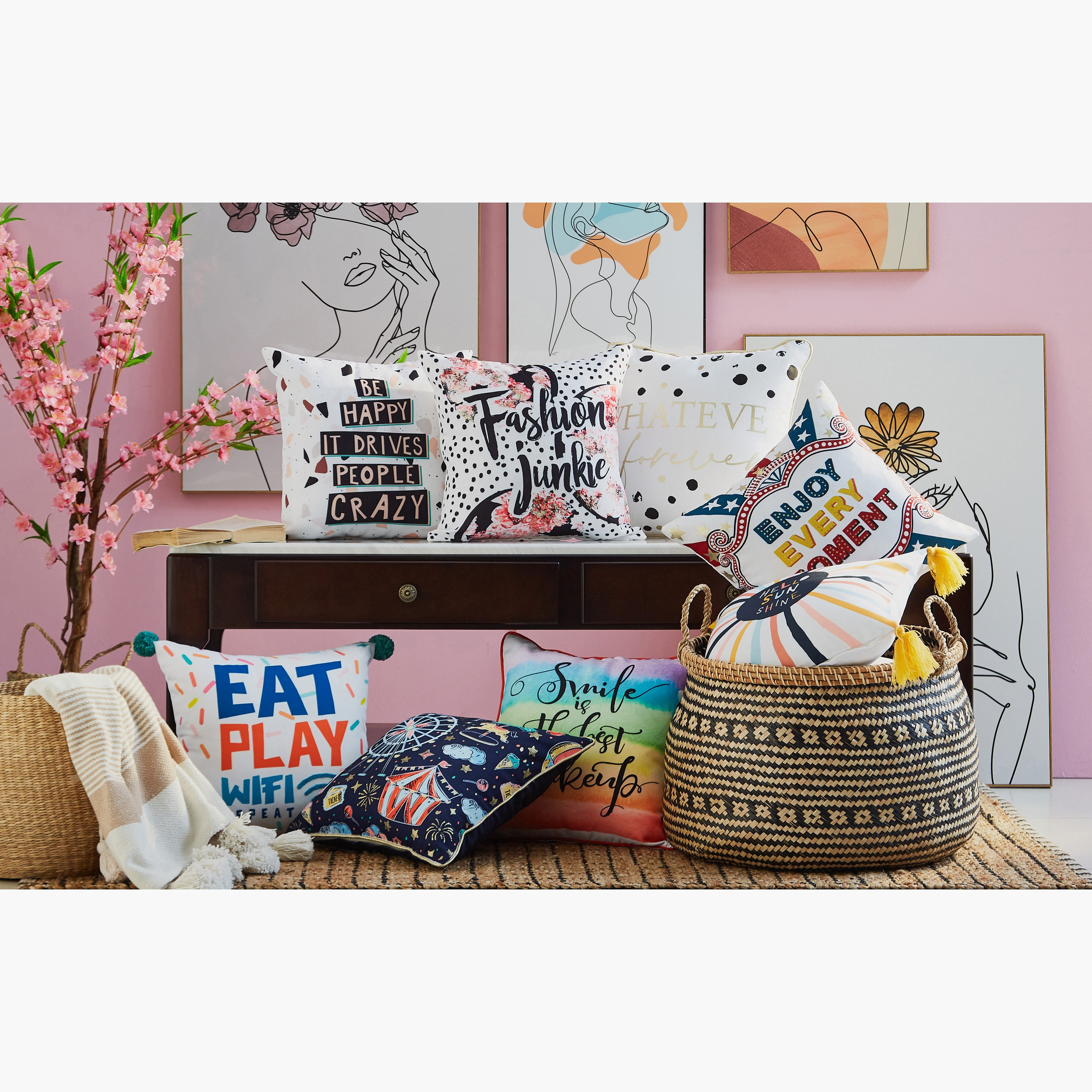 غطاء وسادة بطبعات سيركس من دالبي - 40x40 سم-hbxhomeware-hbxkidsandyouth-image-4