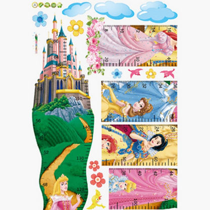Rarity Princess Height Chart Reusable Stickers - 50x70 cms