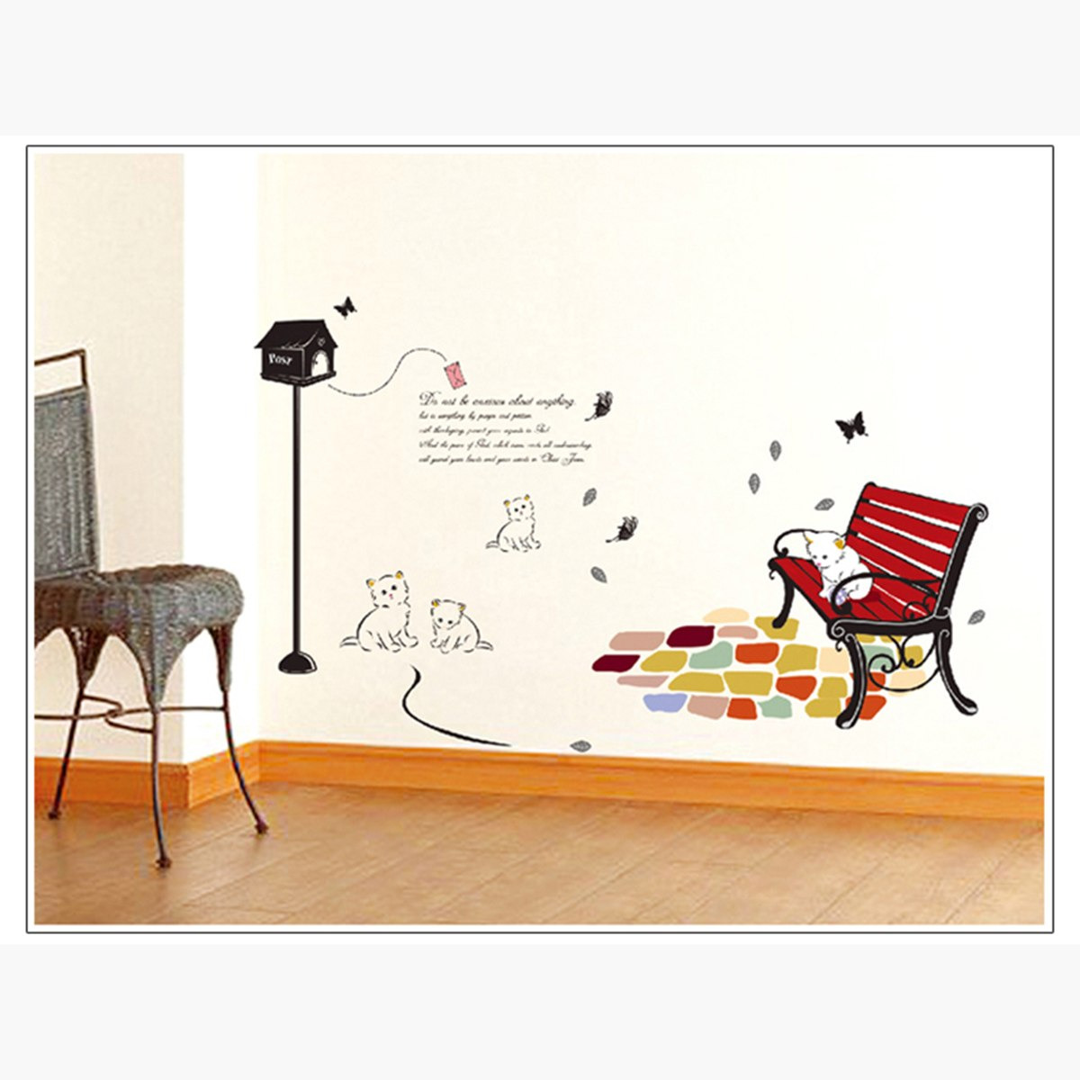ملصقات قابلة لإعادة الاستخدام بتصميم اقتباس من راريتي - 50x70 سم-hbxhomeware-hbxkidsandyouth-image-1
