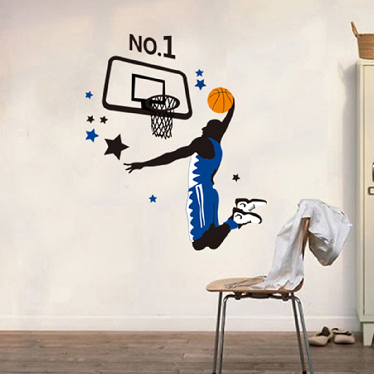 ملصق حائط قابل لإعادة الاستخدام سلام دانك من راريتي - 60x90 سم-hbxhomeware-hbxkidsandyouth-image-1