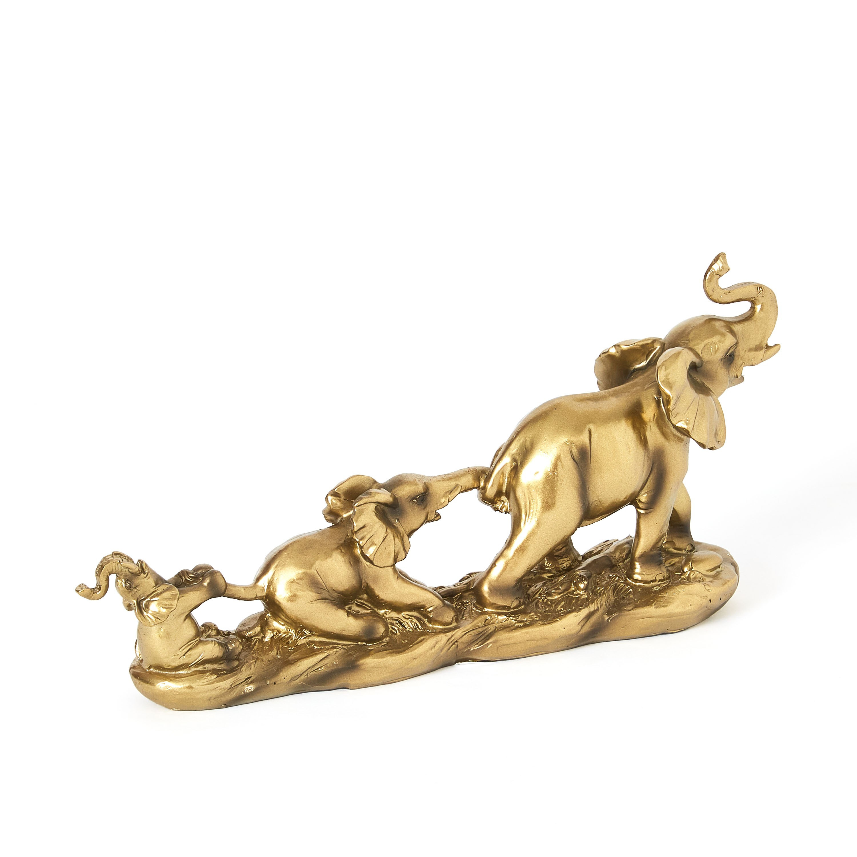 تمثال فيلة تلعب بولي ريزين من ميرايا - 28x6.3x13 سم-hbxhomeware-homedecor-figurinesandornaments-image-5