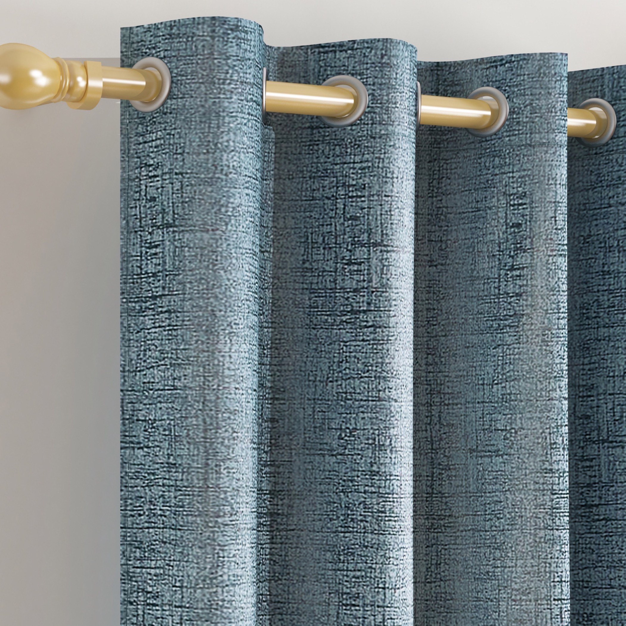 طقم ستائر تعتيم جاكار من قطعتين من مارثا - 140x300 سم-hbxhomeware-hbxdecorandfurnishings-image-2