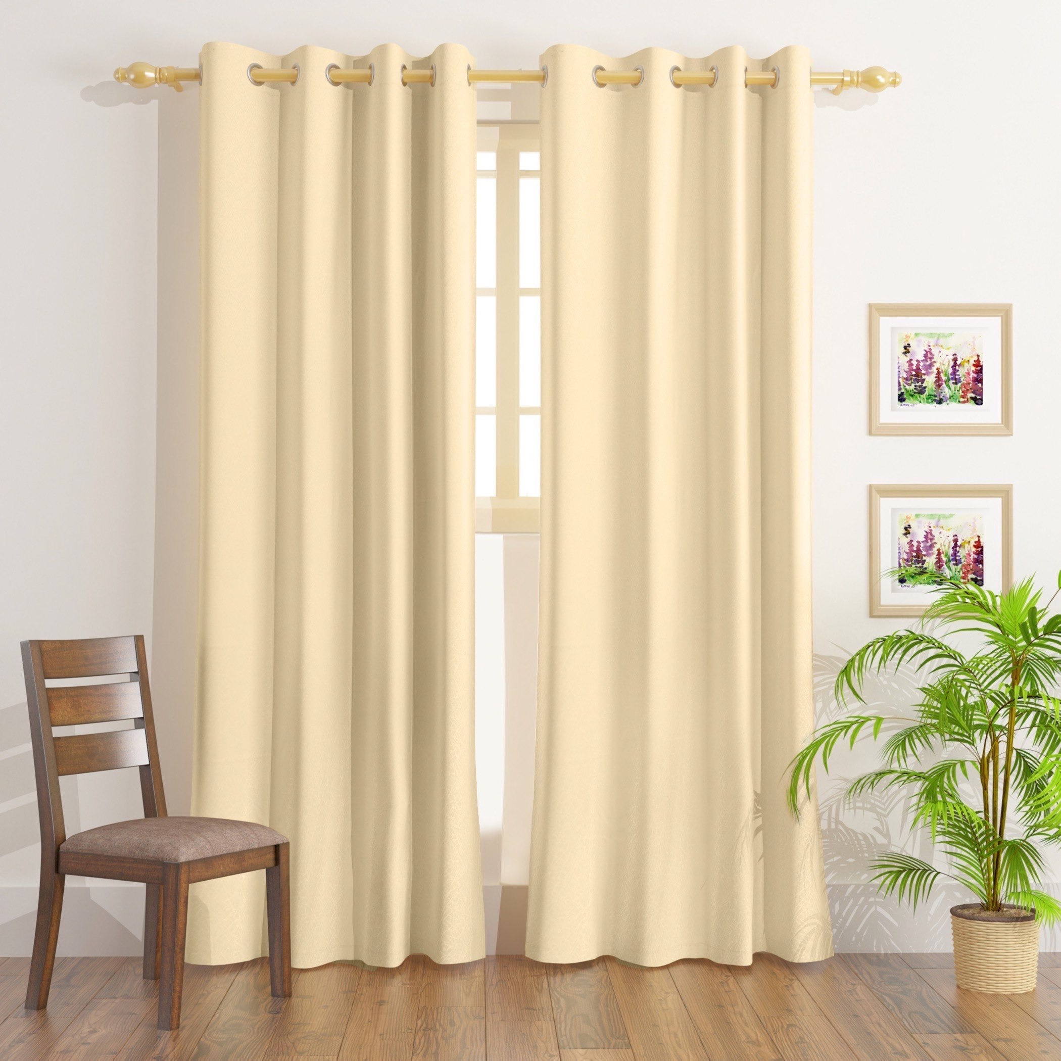 طقم ستائر جاكار من قطعتين من كراكل - 240x140 سم-hbxhomeware-hbxdecorandfurnishings-image-1