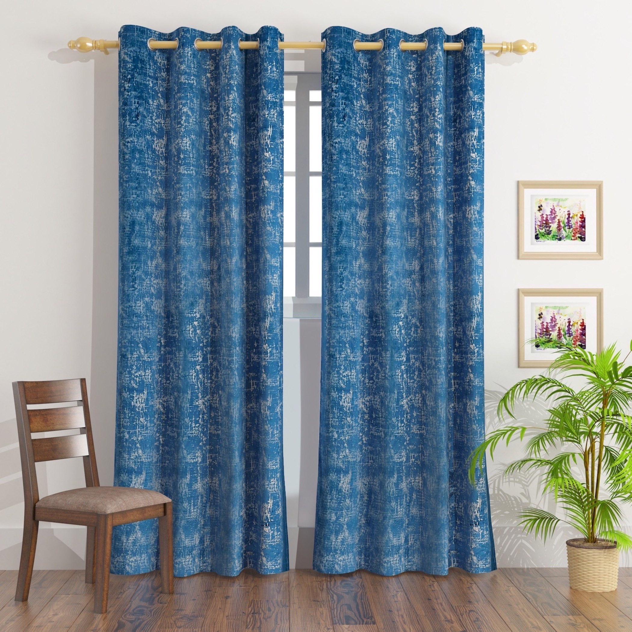 طقم ستارة مخمليّة معتّمة بطبعات من أودري- 135x300 سم-PROMO_HB_AE_B1G1_250925-image-1