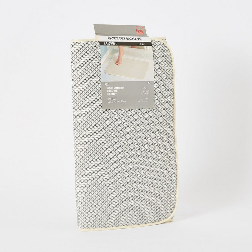 Lauren Quick-Dry Bathmat - 47x80 cm-Bathroom Textiles-image-4