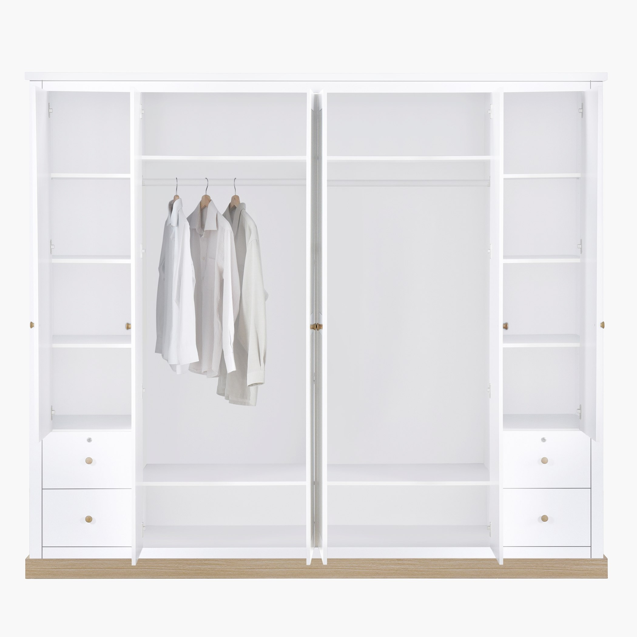 خزانة ملابس بـ6 أبواب ومرآة من سويدن-hbxfurniture-wardrobes-image-4