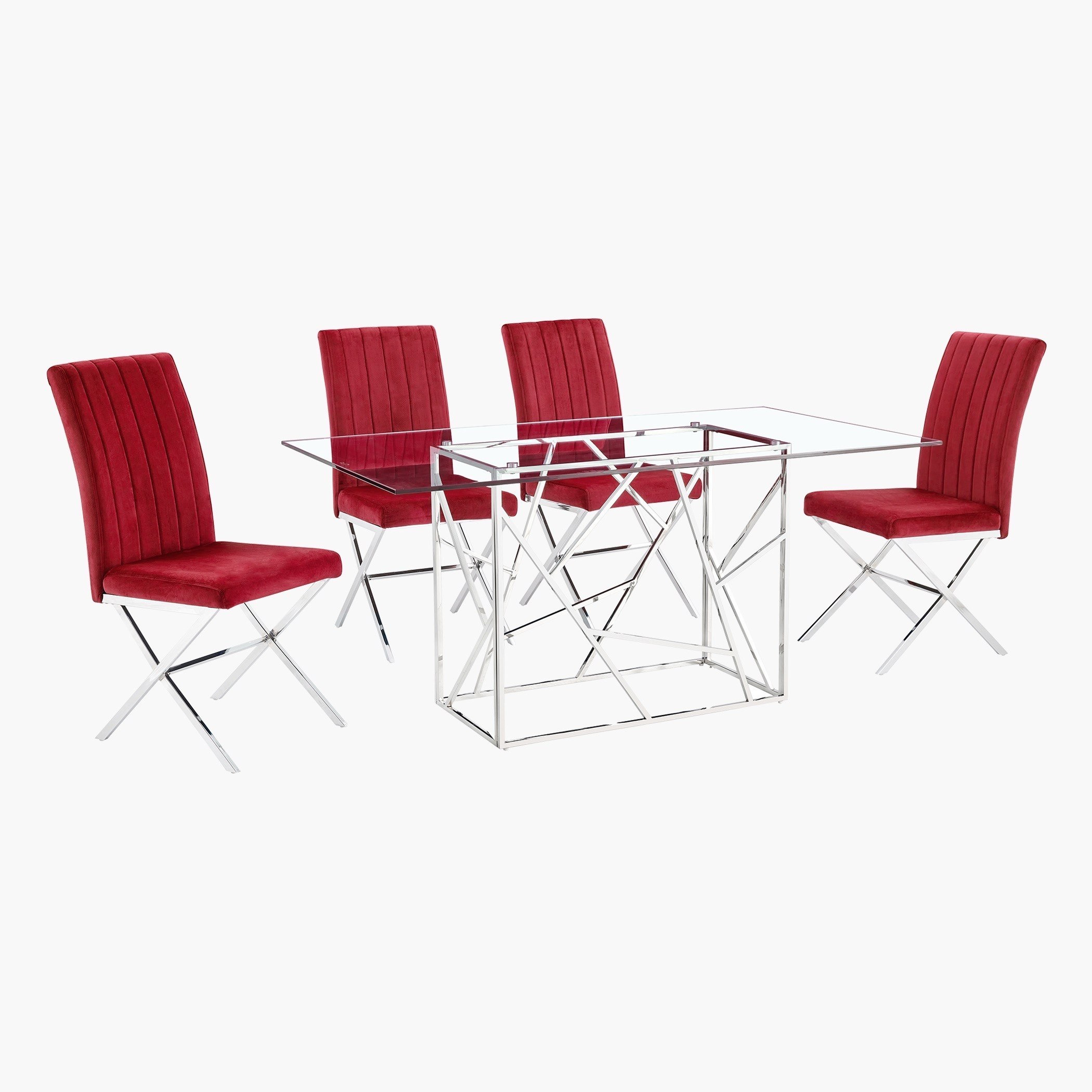طقم سفرة 6 مقاعد من كواندرو-hbxfurniture-diningtablesandsets-diningsets-sixseater-image-2