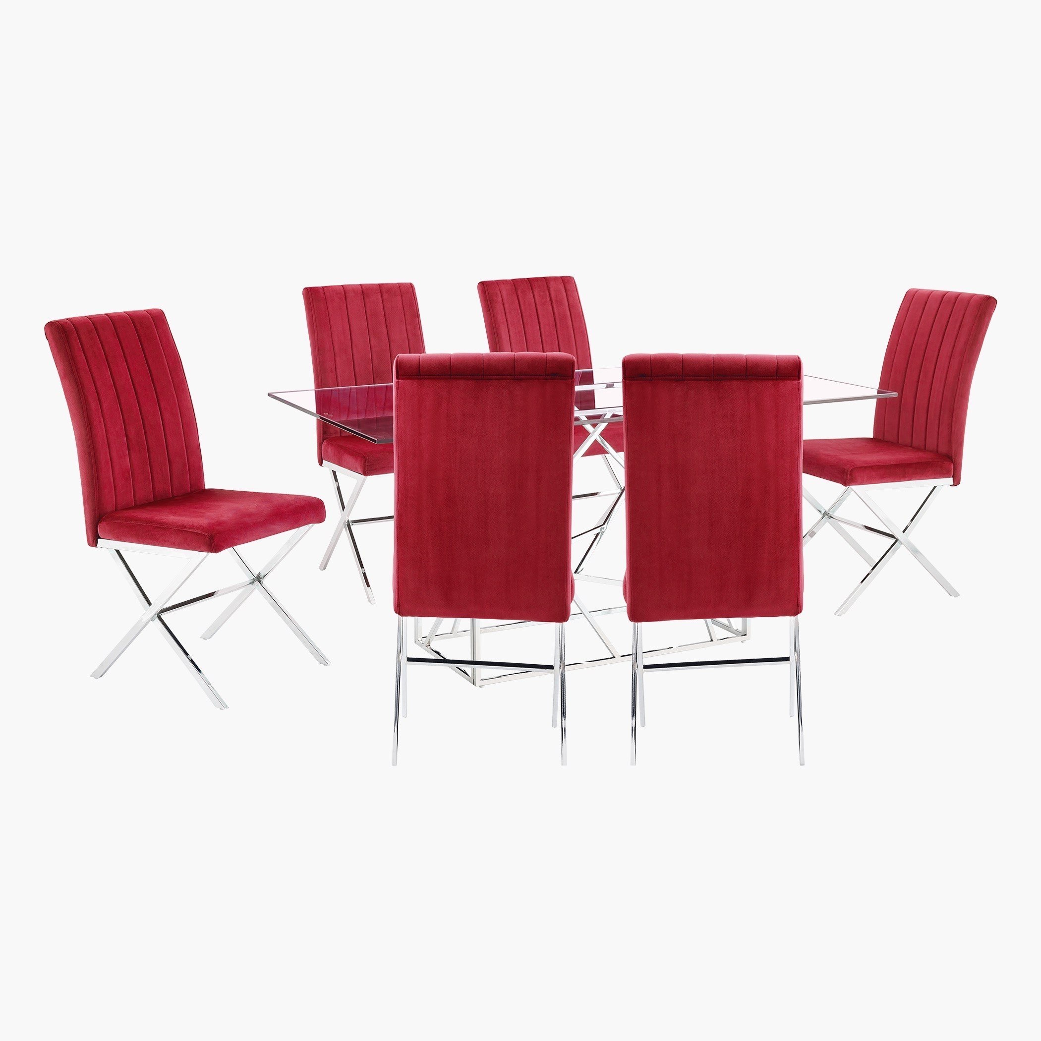 طقم سفرة 6 مقاعد من كواندرو-hbxfurniture-diningtablesandsets-diningsets-sixseater-image-3