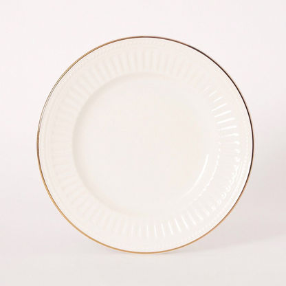 Embossed Gold Line Side Plate - 20 cms