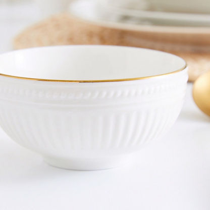 Embossed Gold Line Bowl - 10 cms