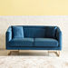 Adeline 2-Seater Velvet Sofa with 2 Cushions-Sofas-thumbnail-0