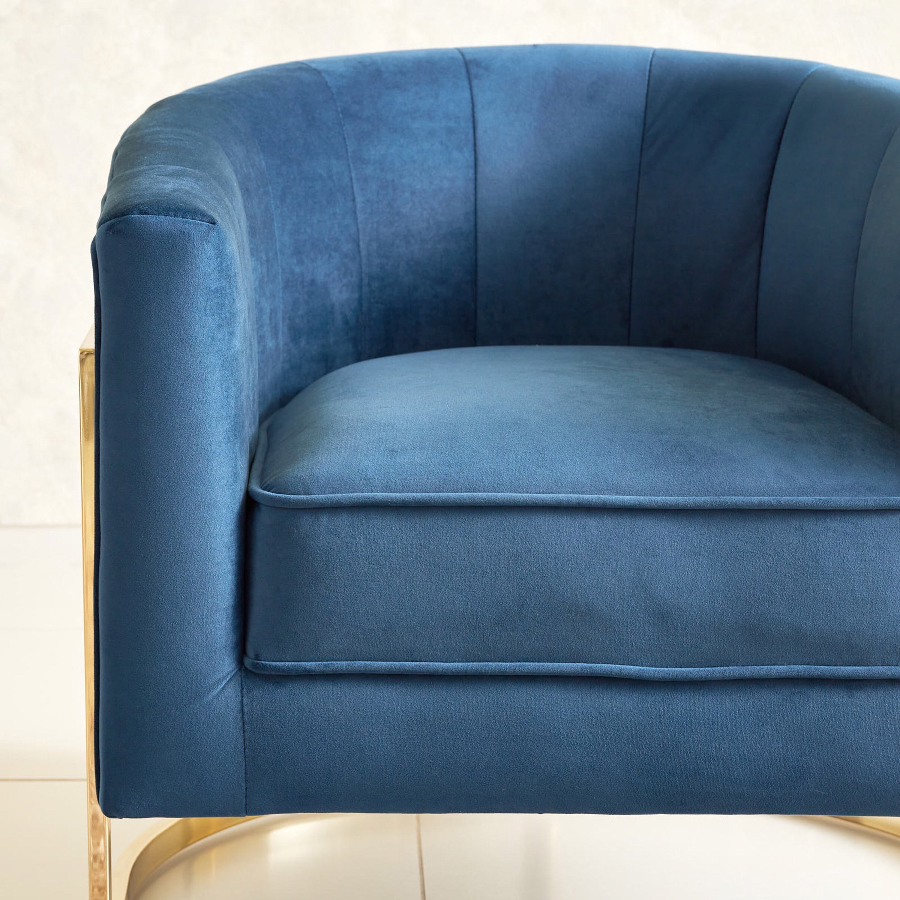 Adeline 1-Seater Velvet Sofa-hbxlivingroom-sofasandarmchairs-sofas-image-4