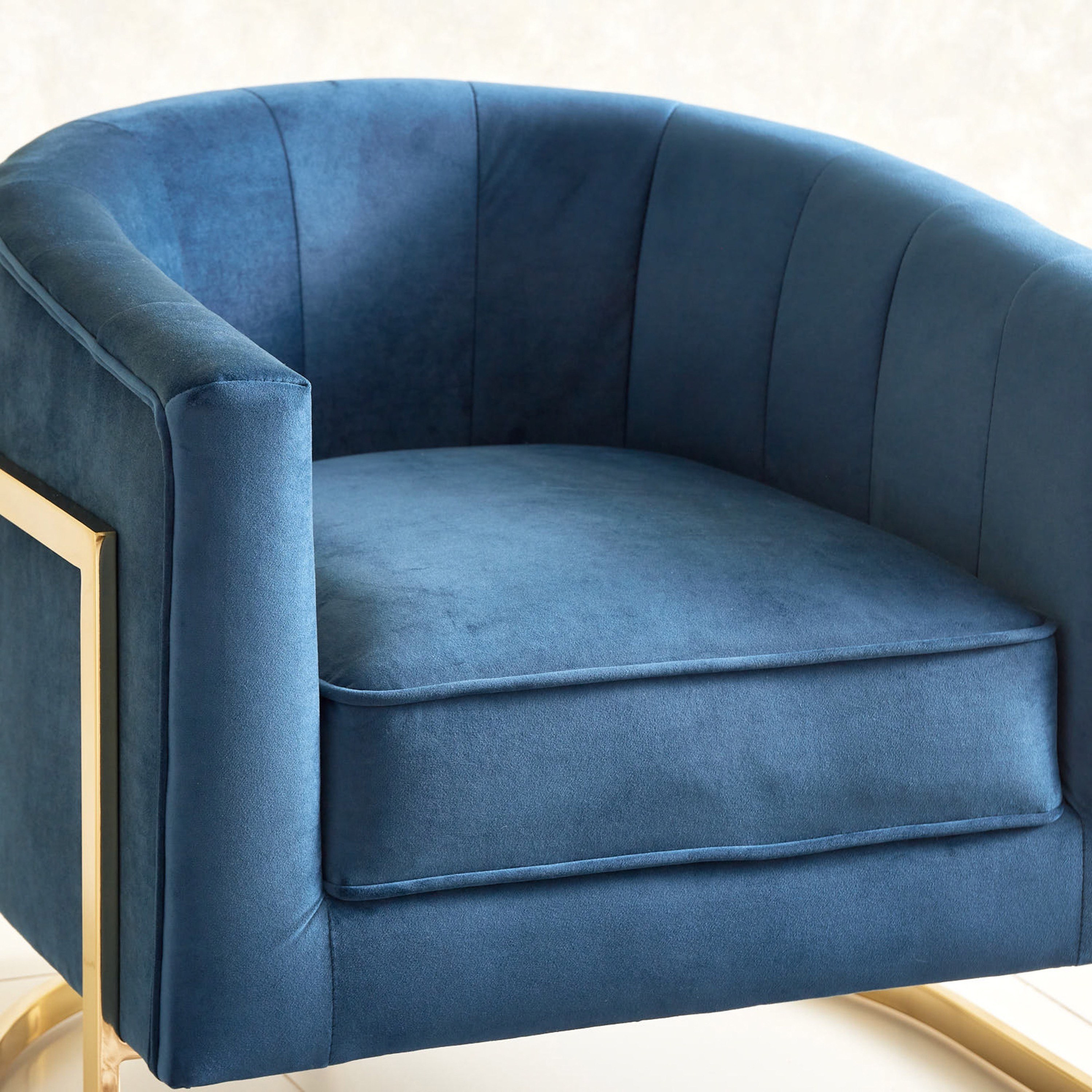 Adeline 1-Seater Velvet Sofa-hbxlivingroom-sofasandarmchairs-sofas-image-5