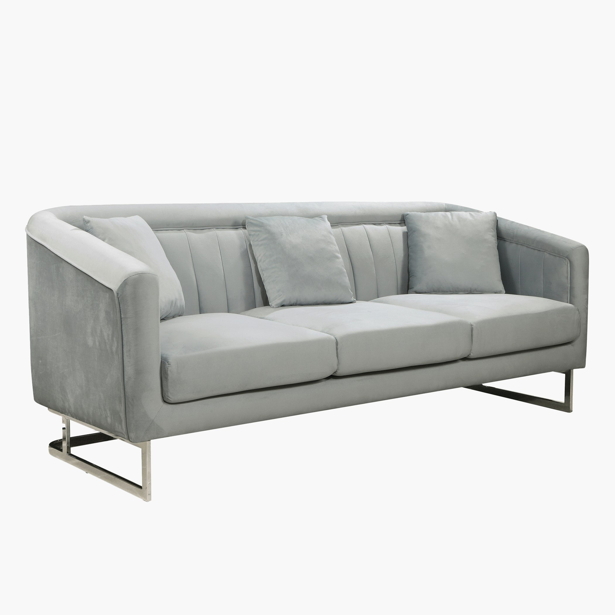 كنبة مخمليّة 3 مقاعد و3 وسائد من أديلين-hbxlivingroom-sofasandarmchairs-sofas-image-3